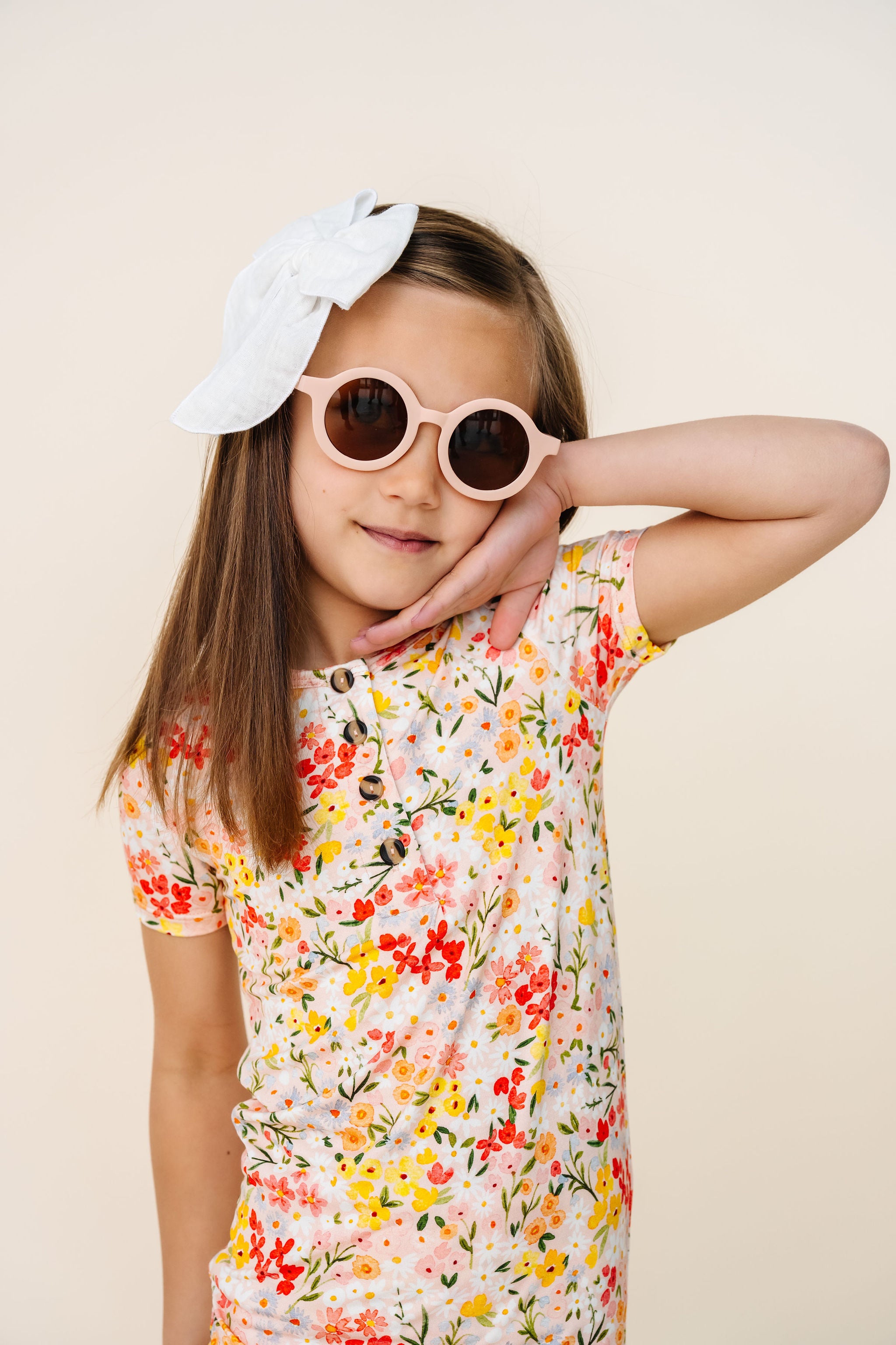 Cloud Muslin™ Heirloom Bow - White Clip