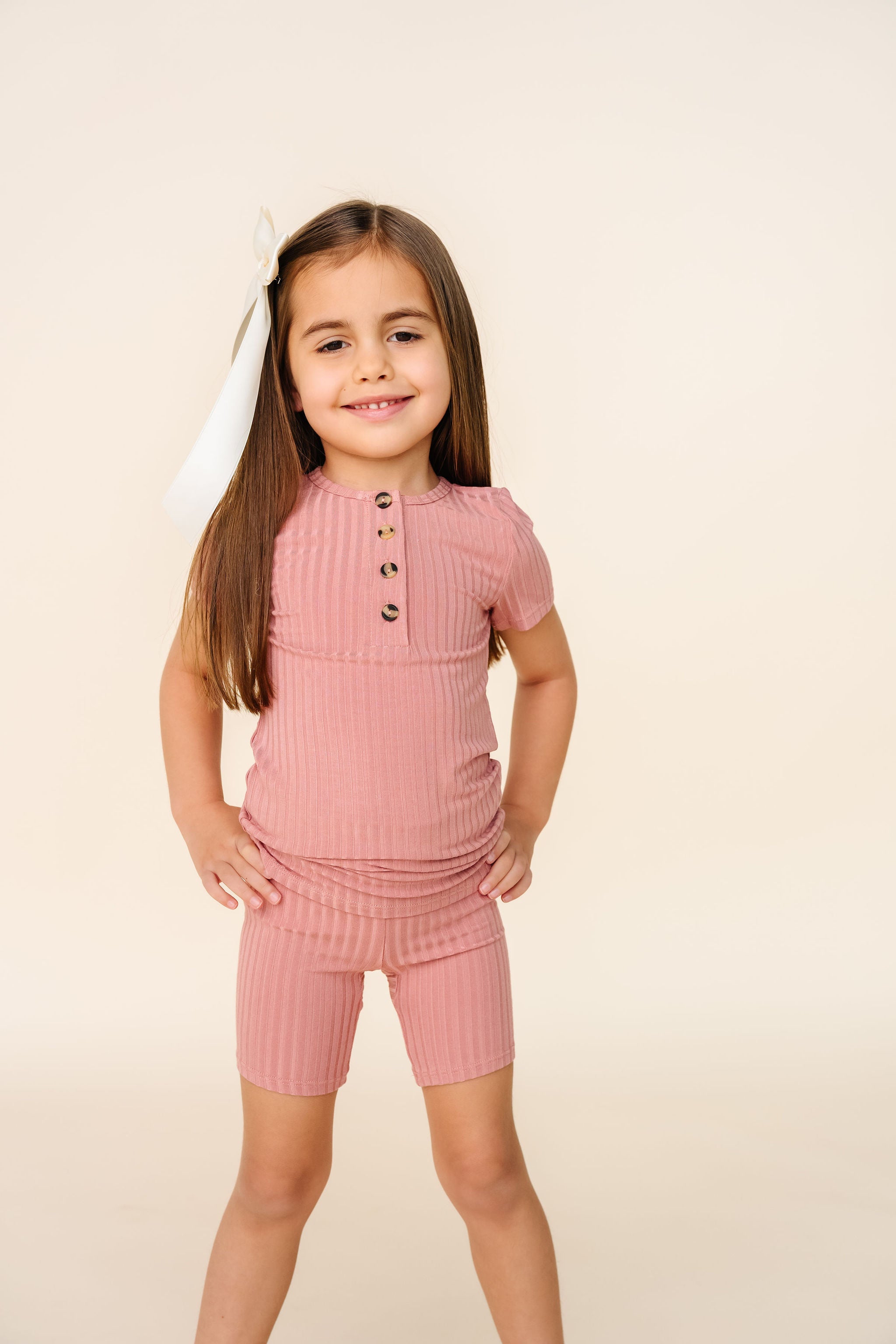 Lauren Ribbed Shortie Set