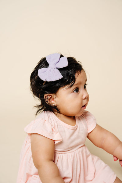 Adventure Bow - Lavender Headband