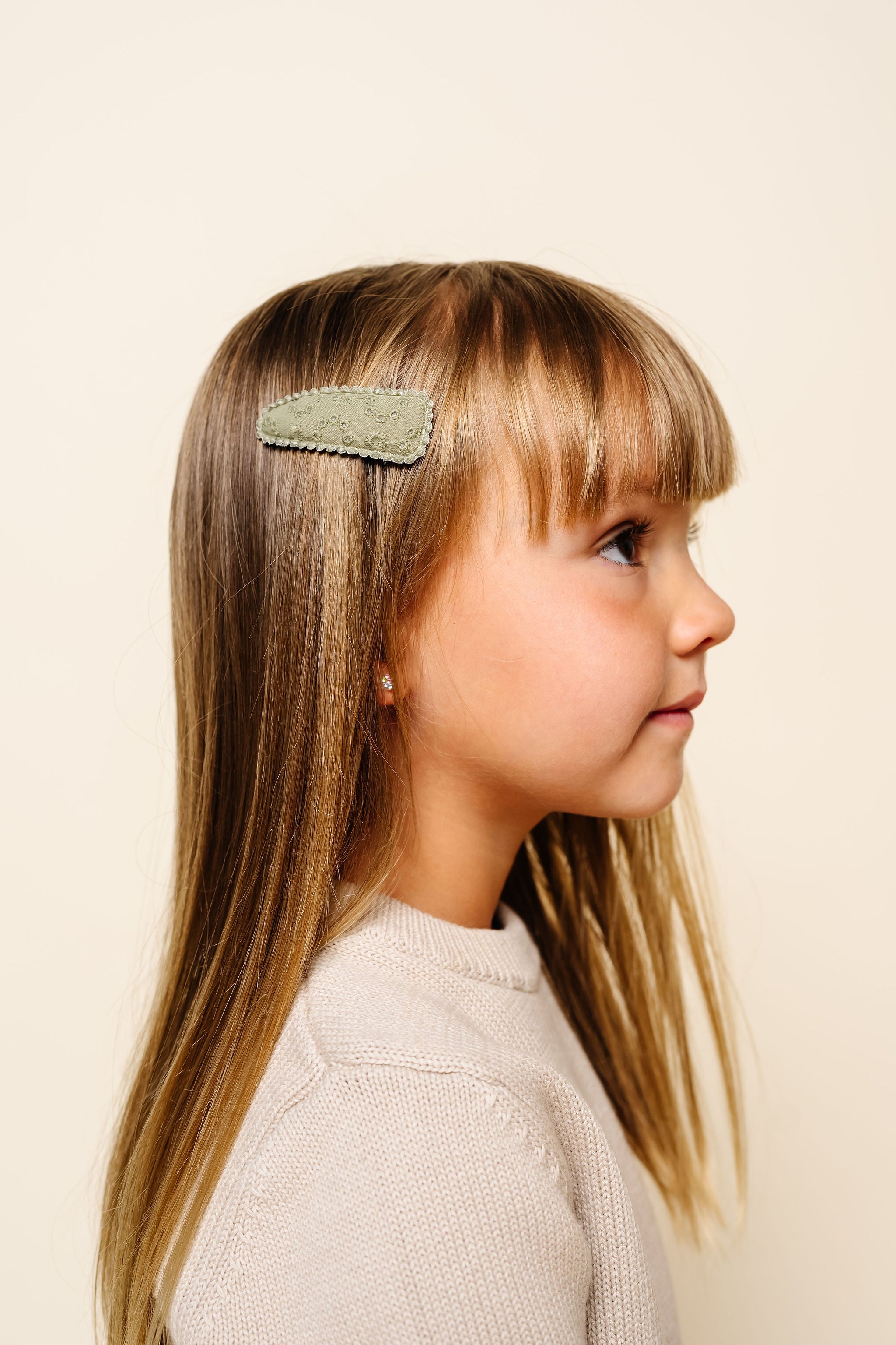 Scallop Snap Pack - Olive Eyelet