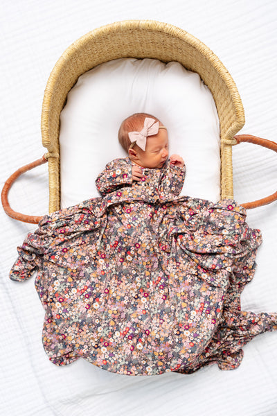 Gracie Newborn Headband Bundle (Gown)