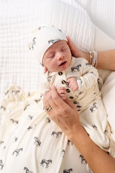 Ryder Newborn Hat Bundle (Gown)