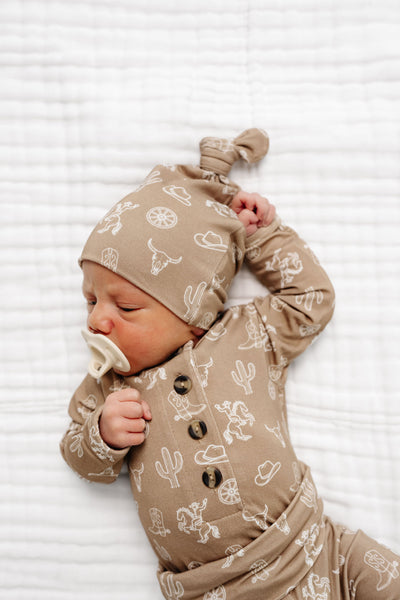Wyatt Top Knot Hat