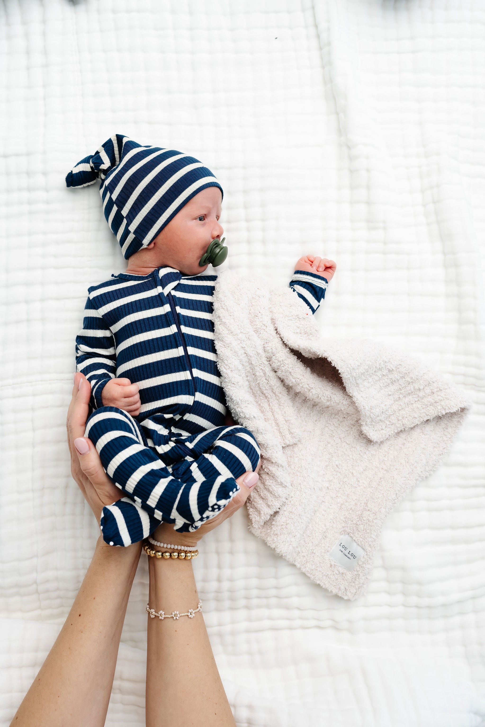 Jack Ribbed Zipper Footies