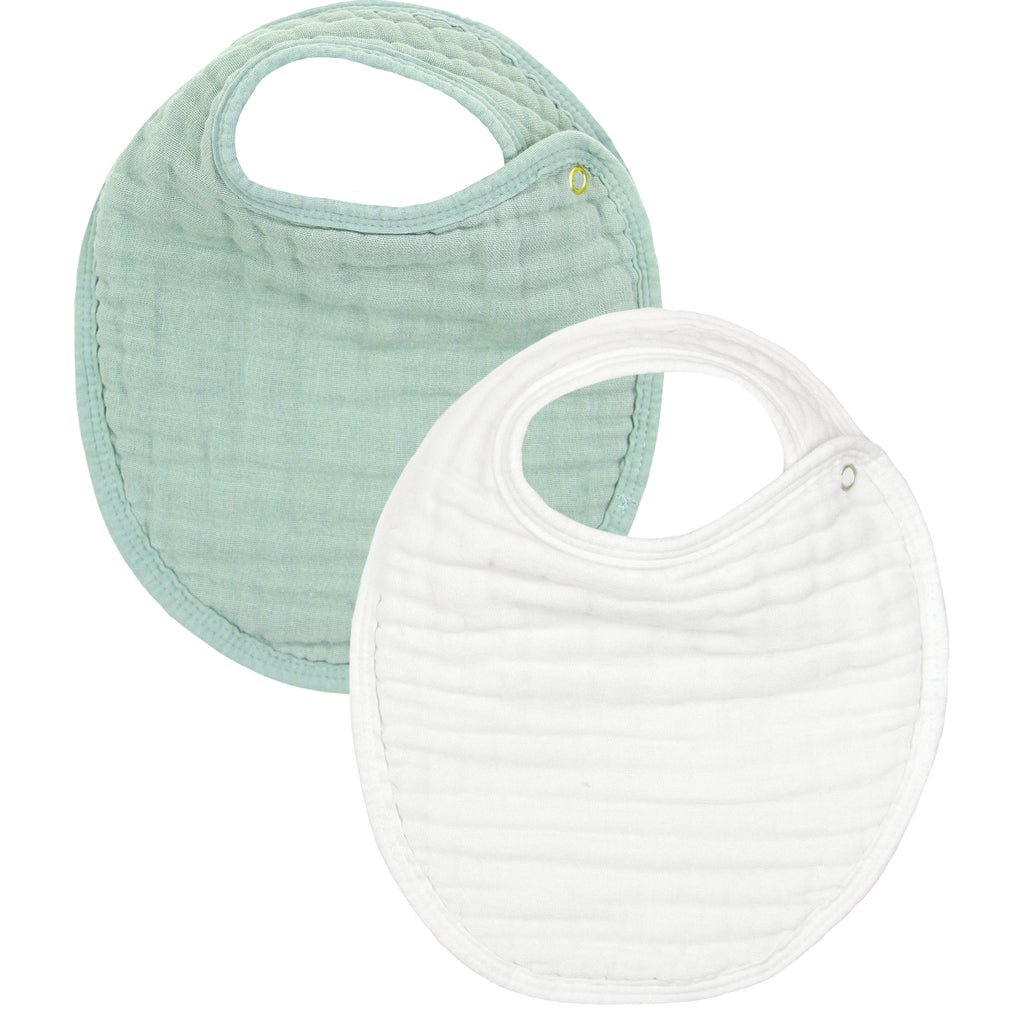 White baby deals bibs