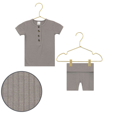 Beau Ribbed Shortie Set