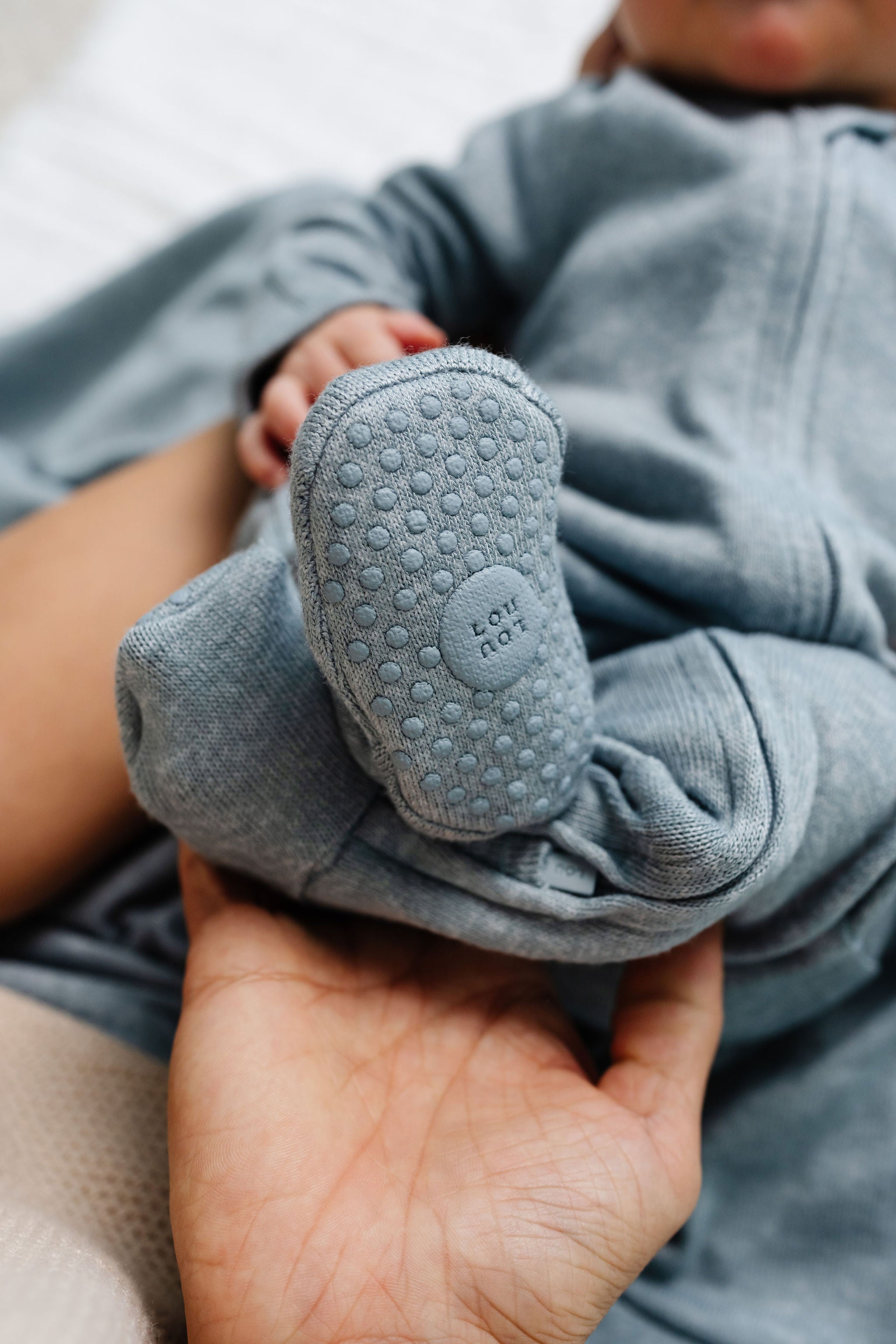 Miller Plush Knit Zipper Footies