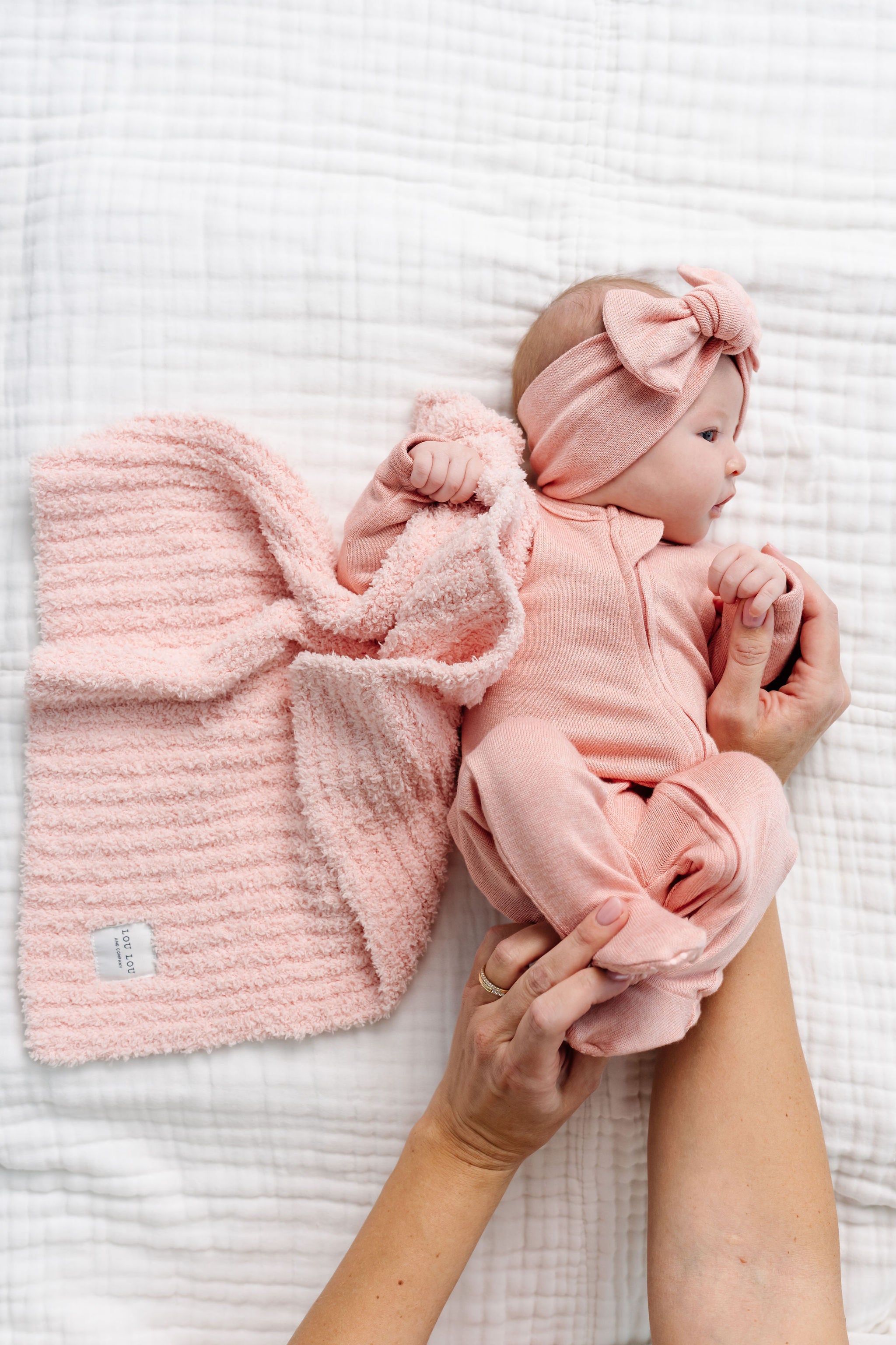 Piper Plush Knit Zipper Footies