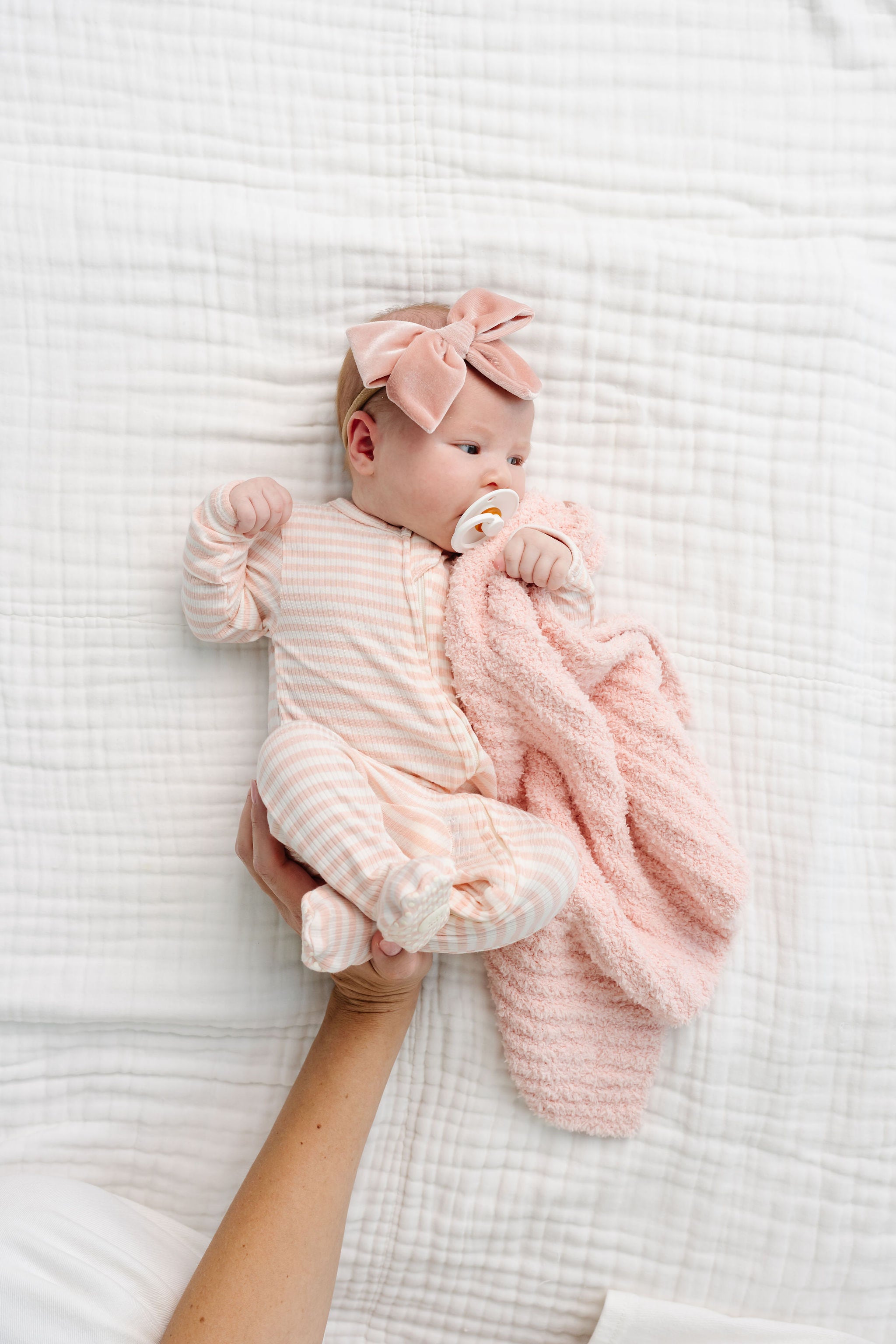 Harper Ribbed Zipper Footies