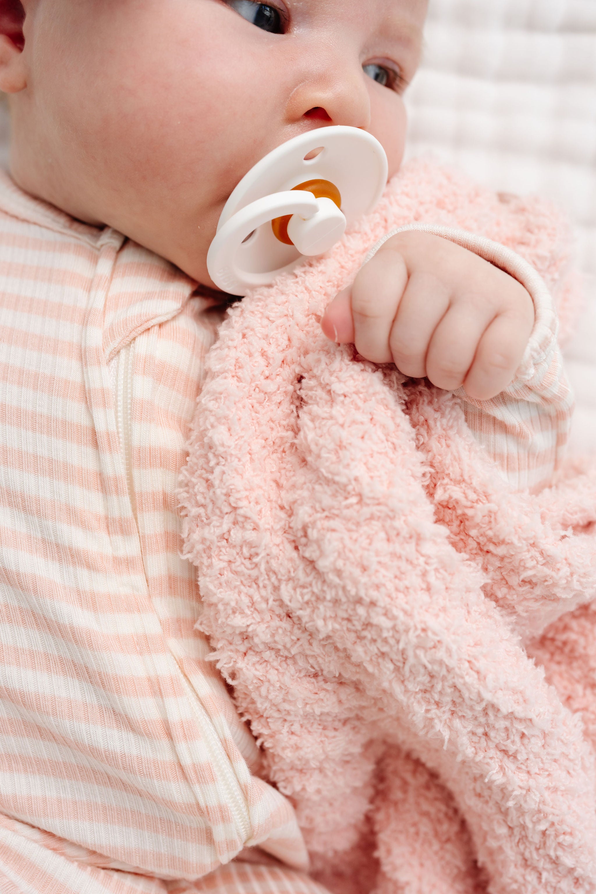 Harper Ribbed Zipper Footies