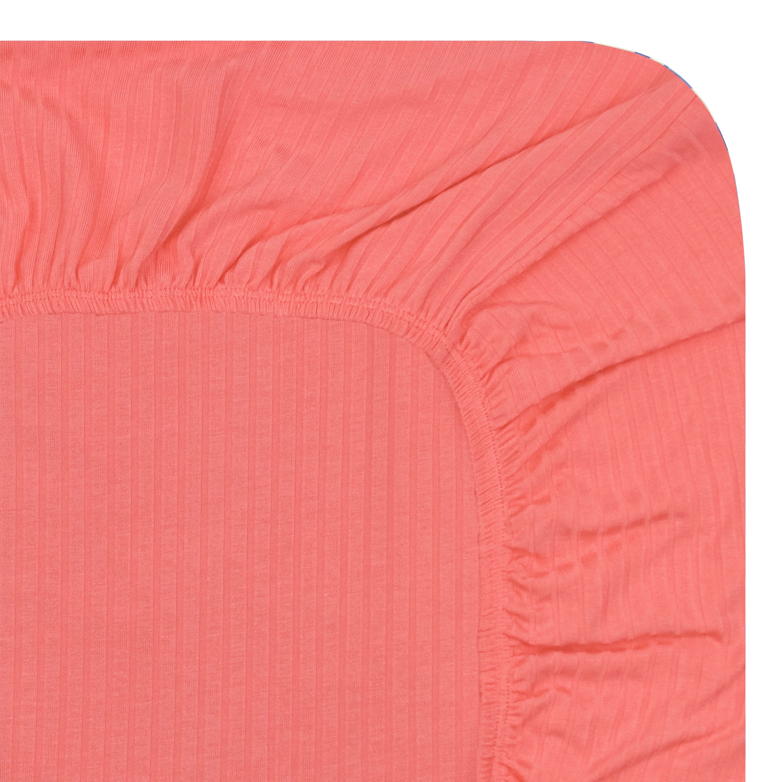 Darcy Ribbed Crib Sheet + Changing Pad Cover Pack