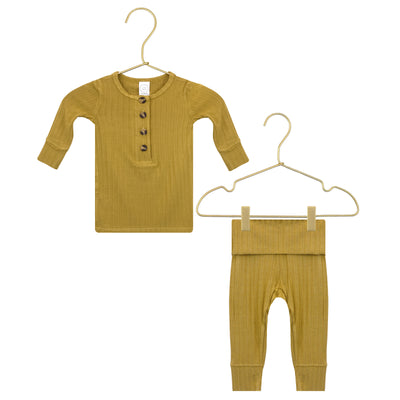 Merrick Ribbed Top + Bottoms