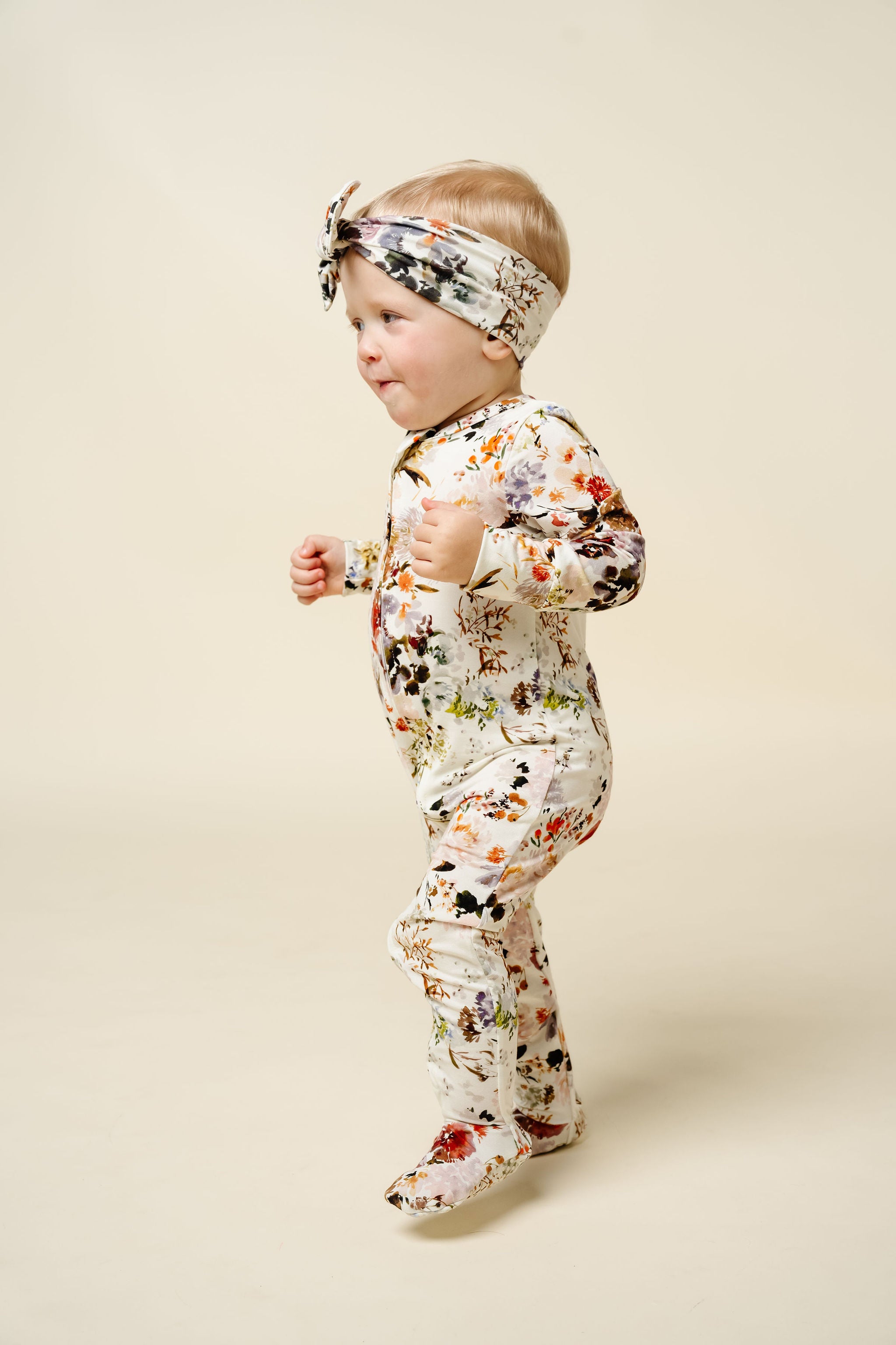 nellie zipper footies toddler girl 12-24 month size walking