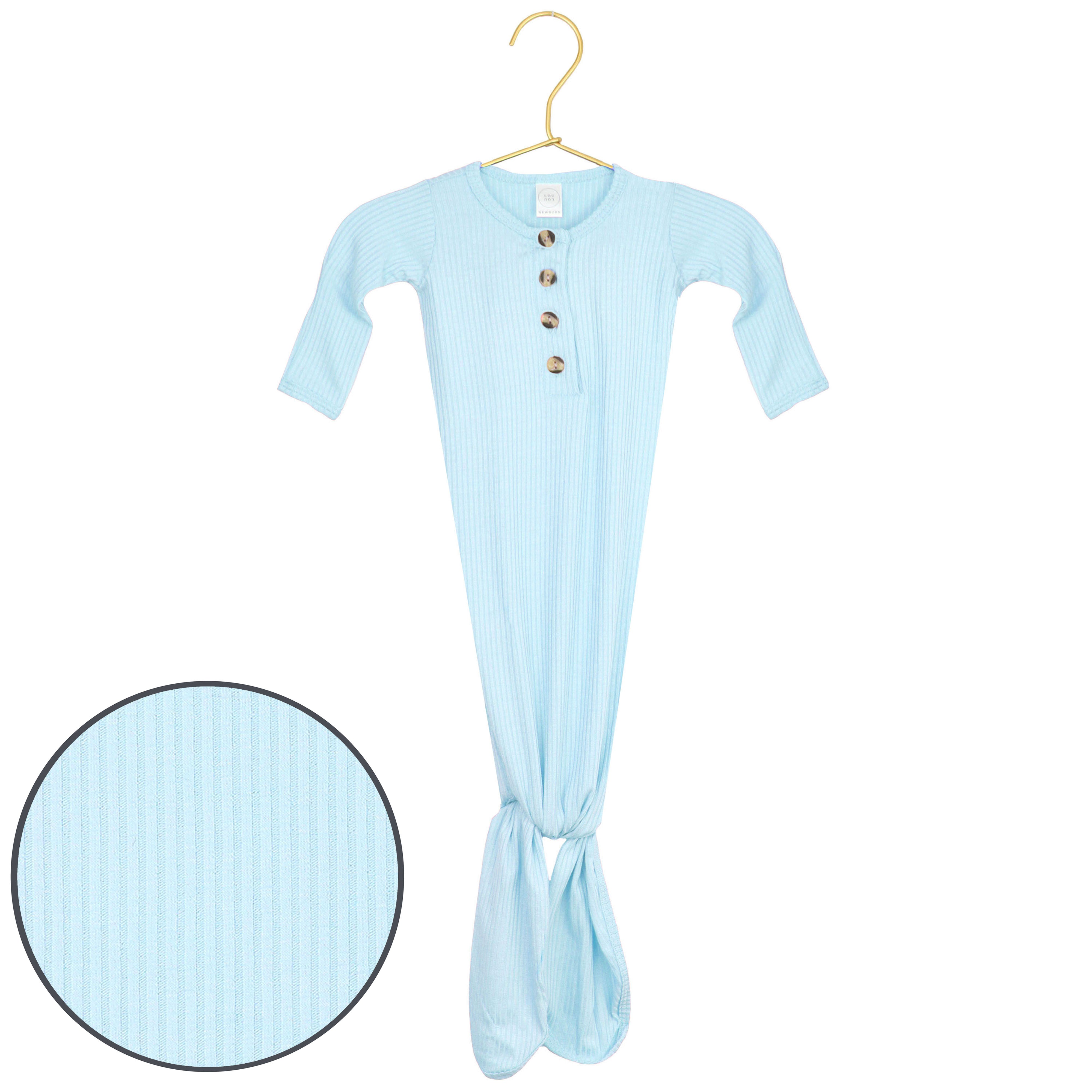 Oliver Ribbed Knotted Gown