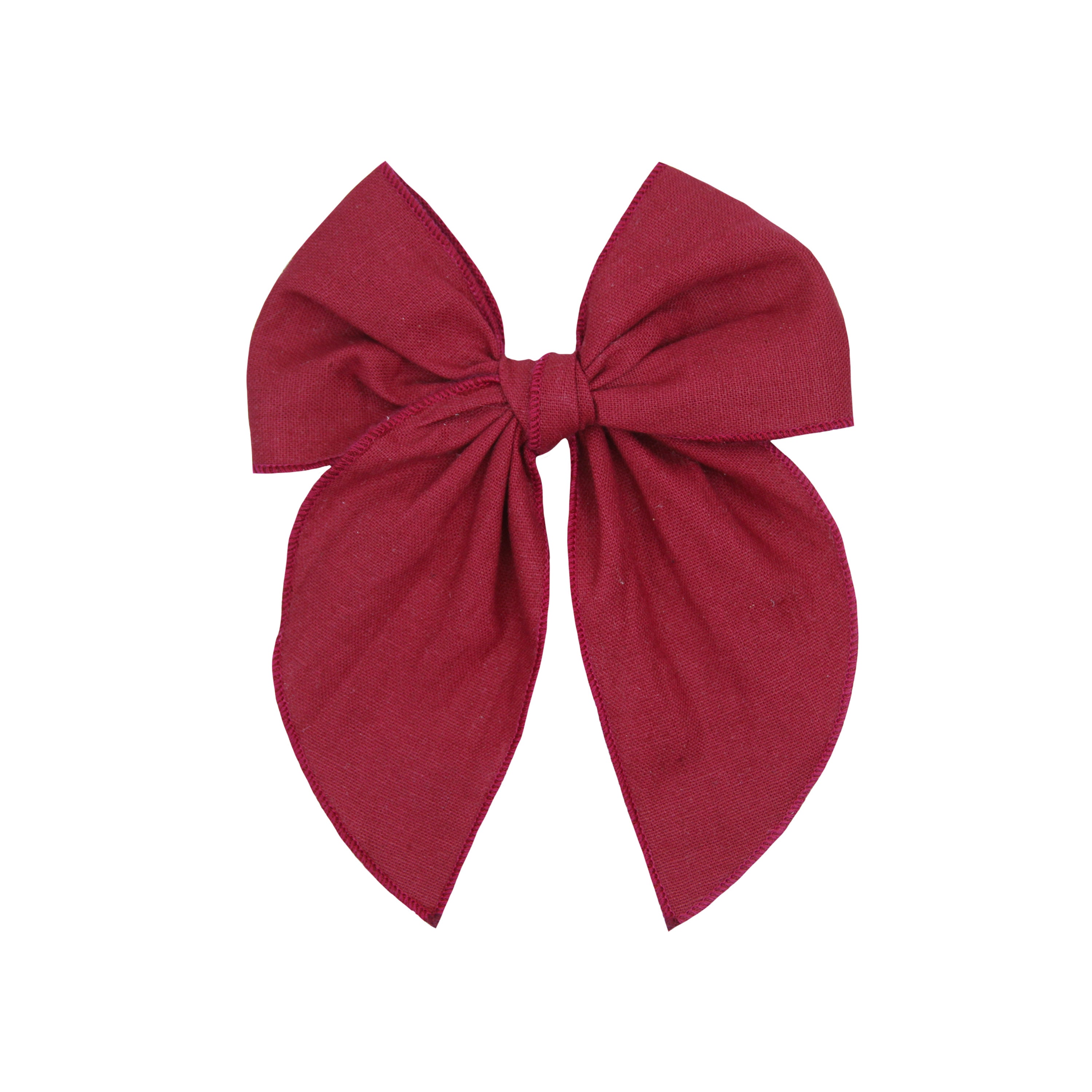 Heirloom Bow - Cranberry Clip