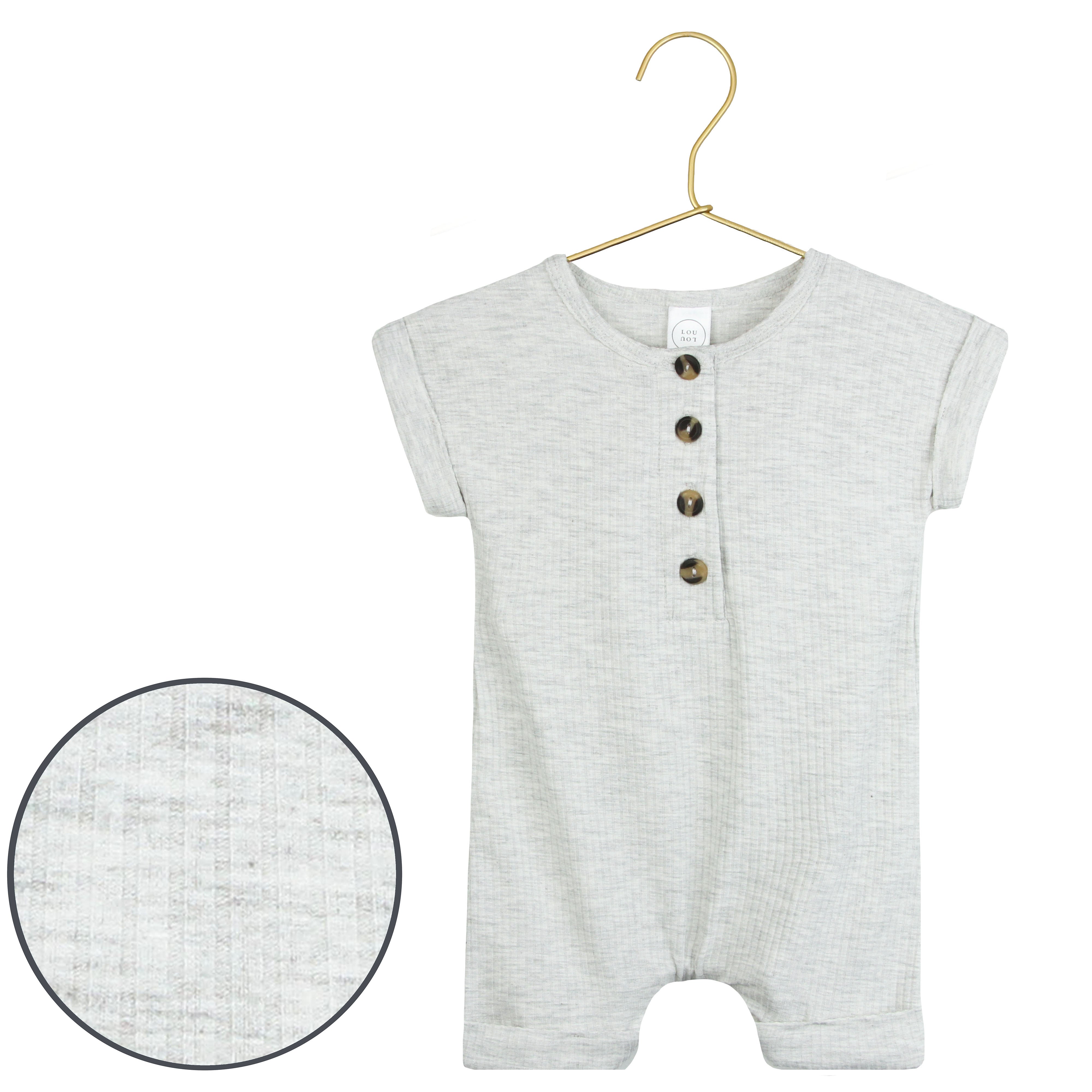 Stevie Ribbed Romper