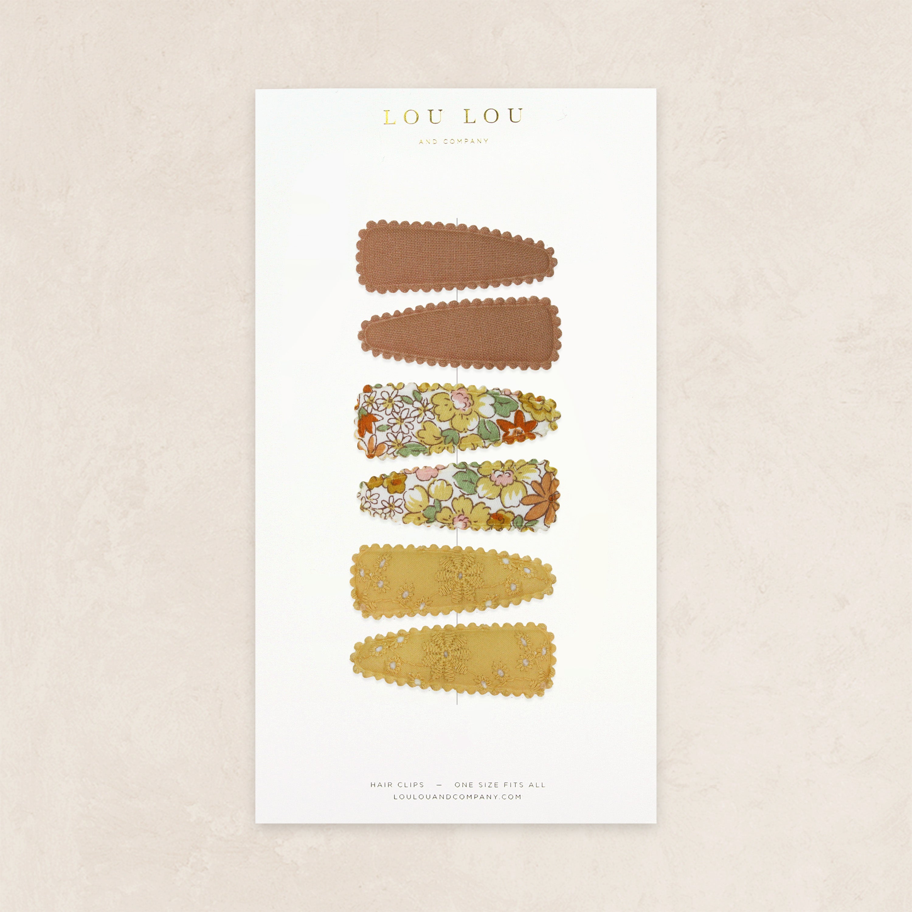 Scallop Snap Pack - Amber Floral