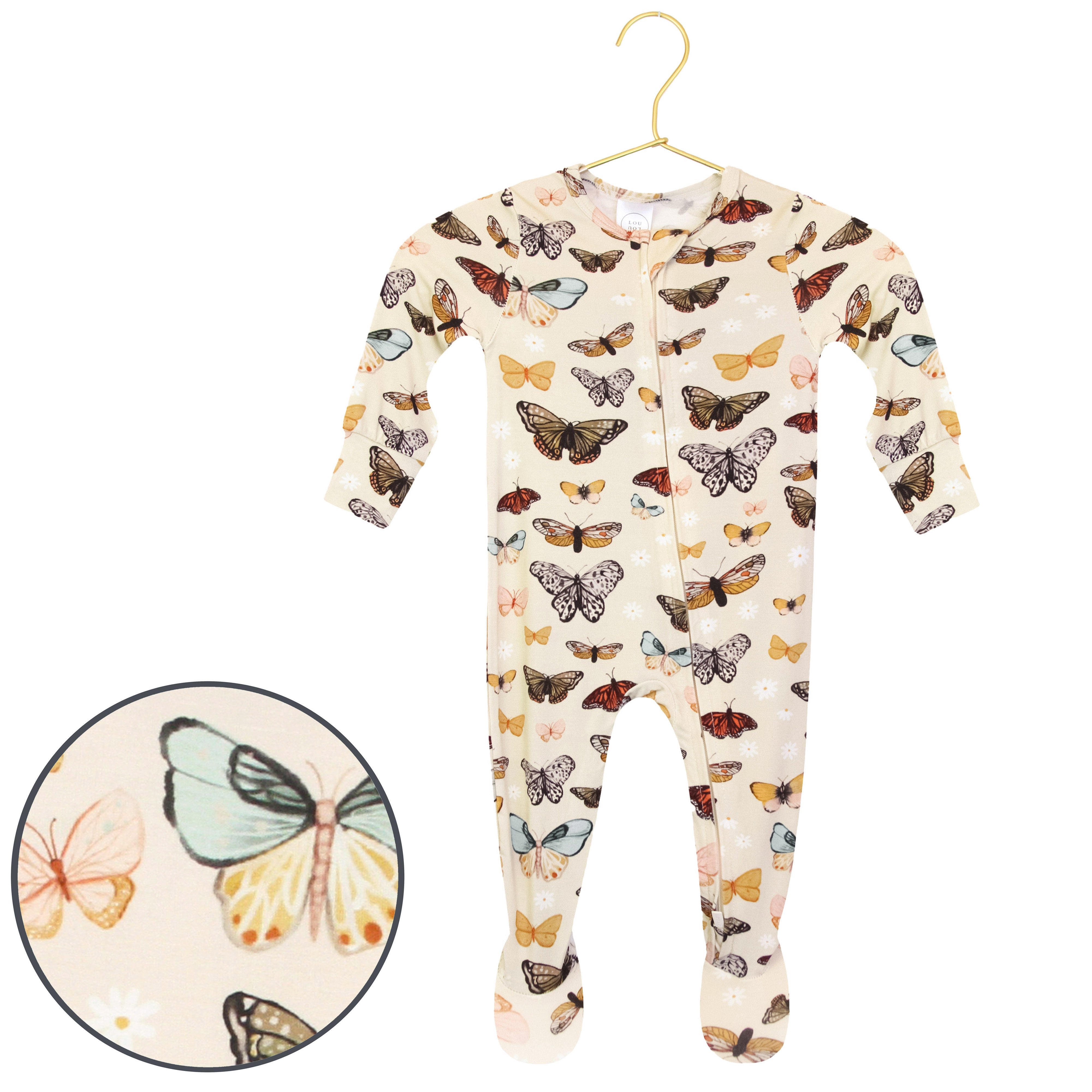 Amelia Zipper Footies