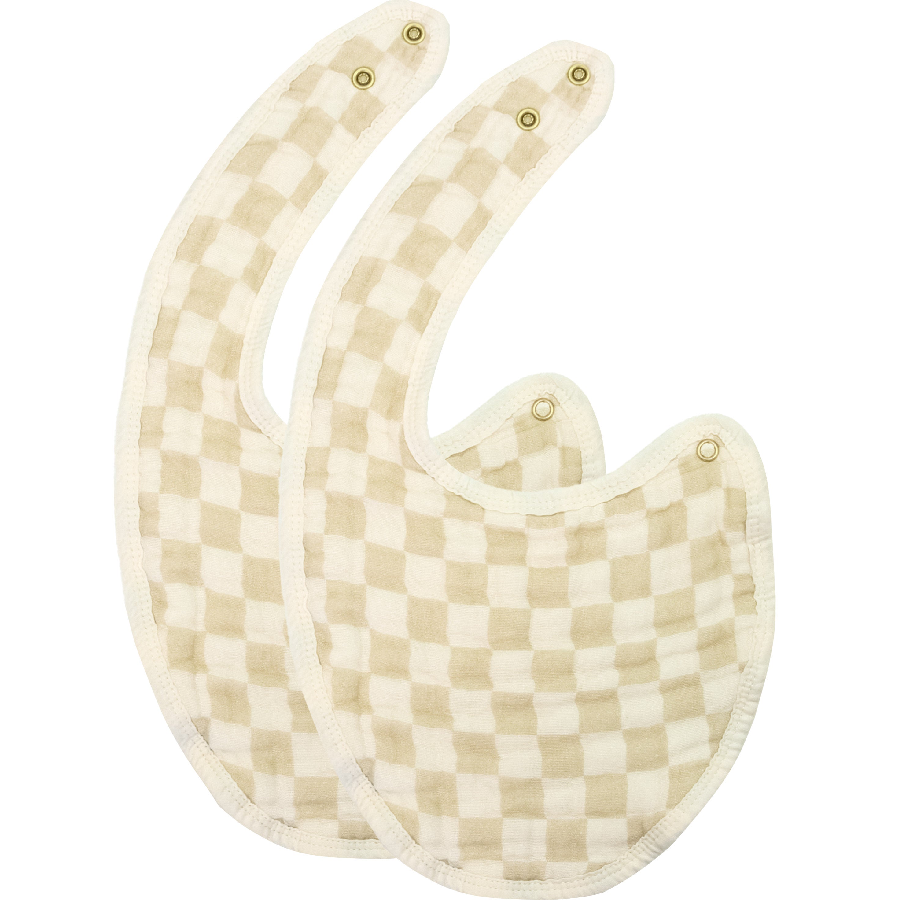 Cloud Muslin™ Bib 2 Pack - Austin/Cream