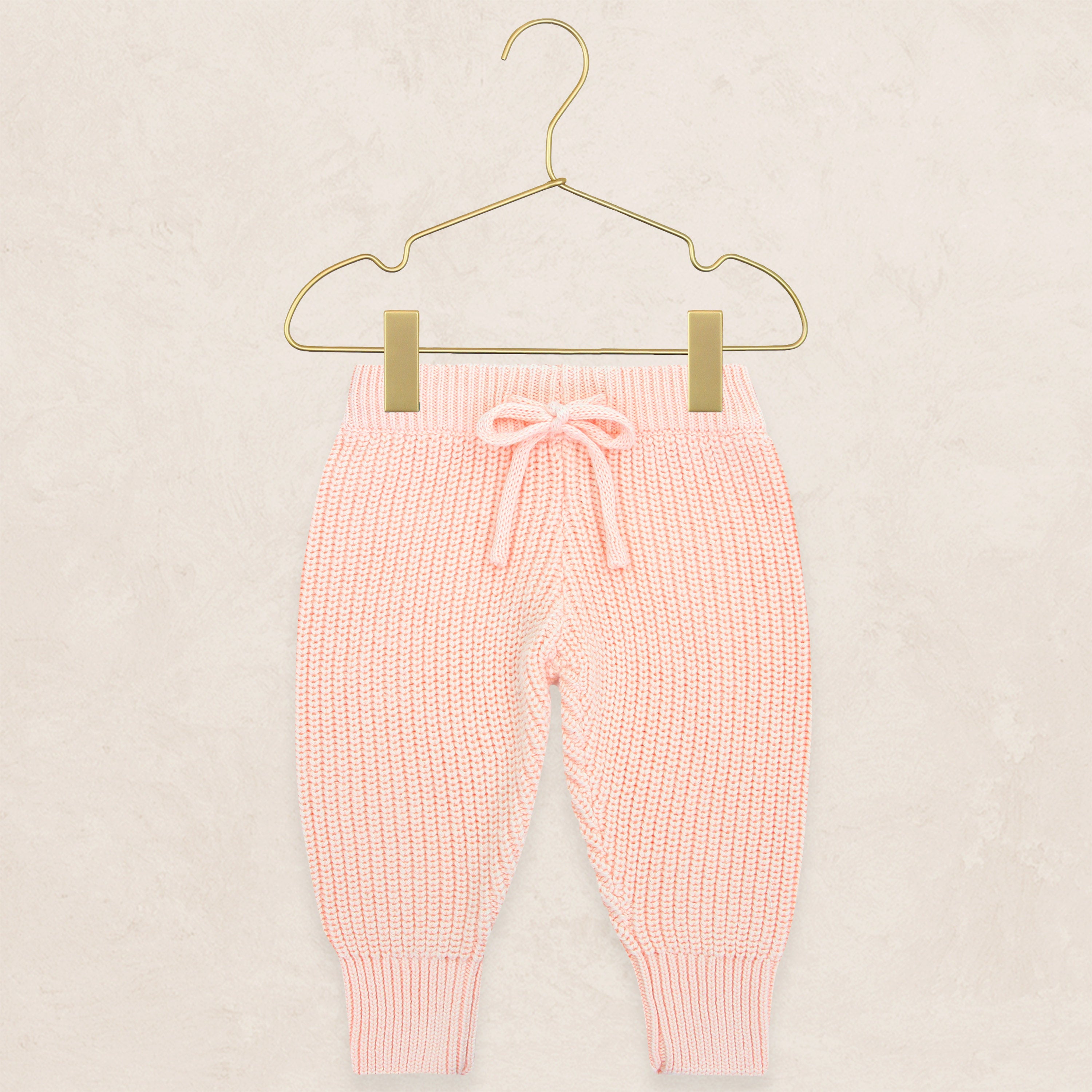 Knit Jogger Pants - Ballet