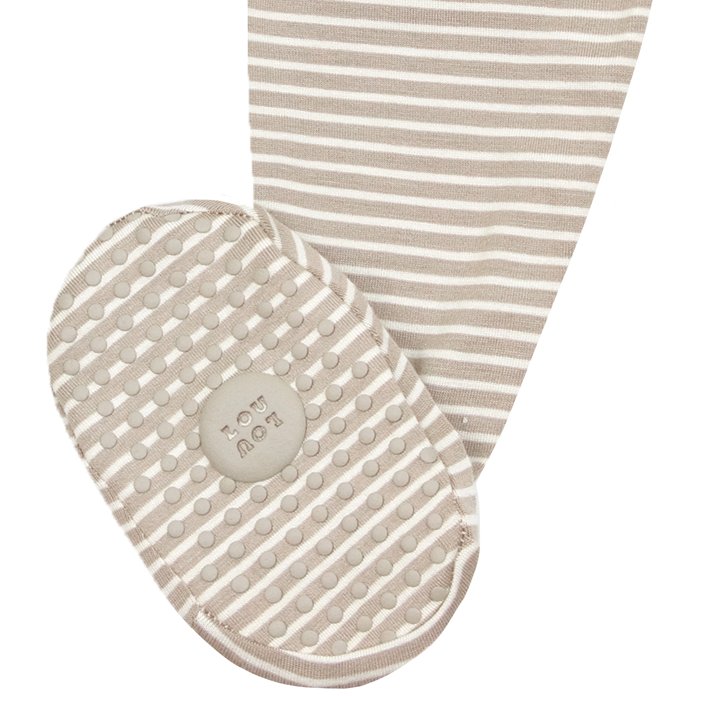 banks zipper footies close up on grip