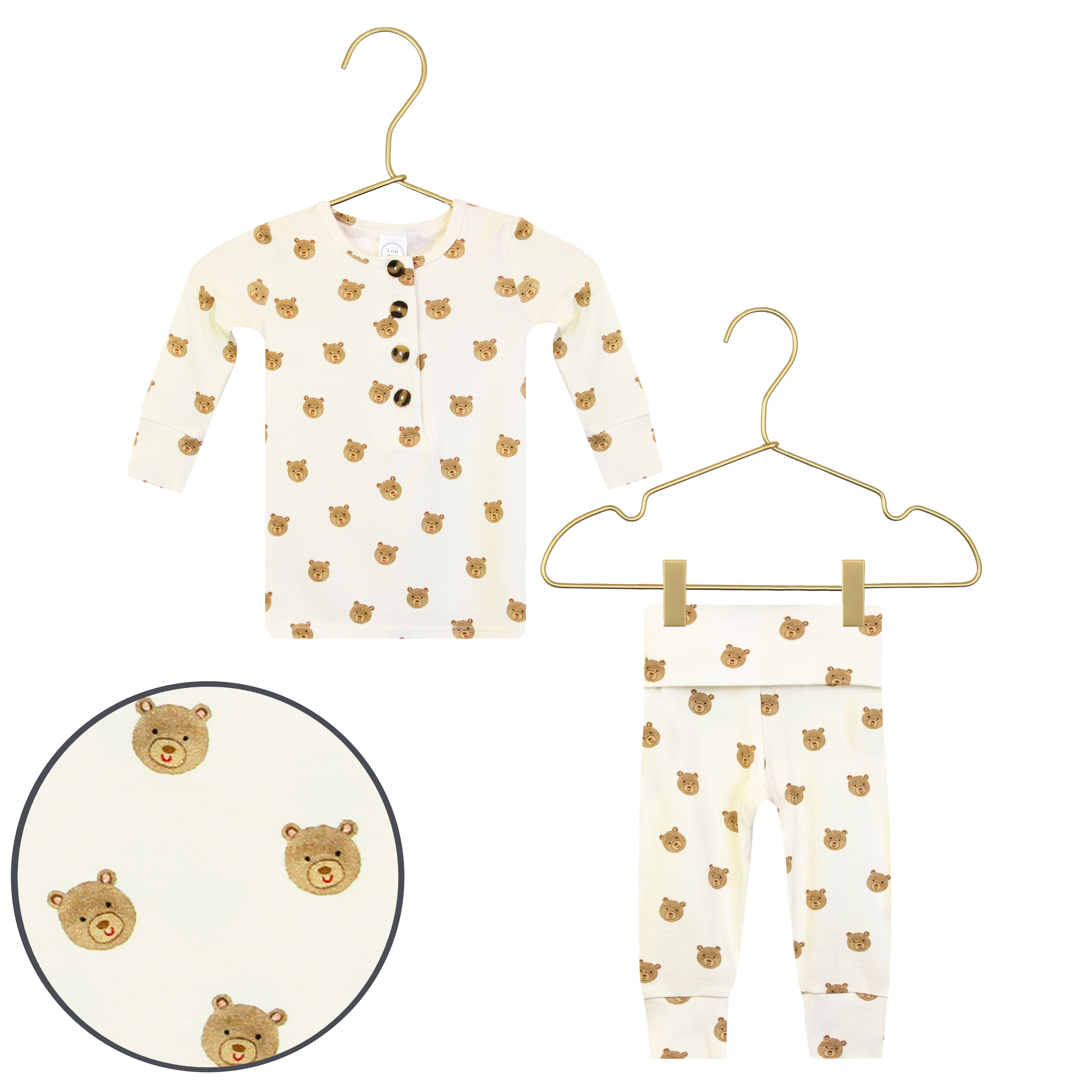 teddy top and bottom product image