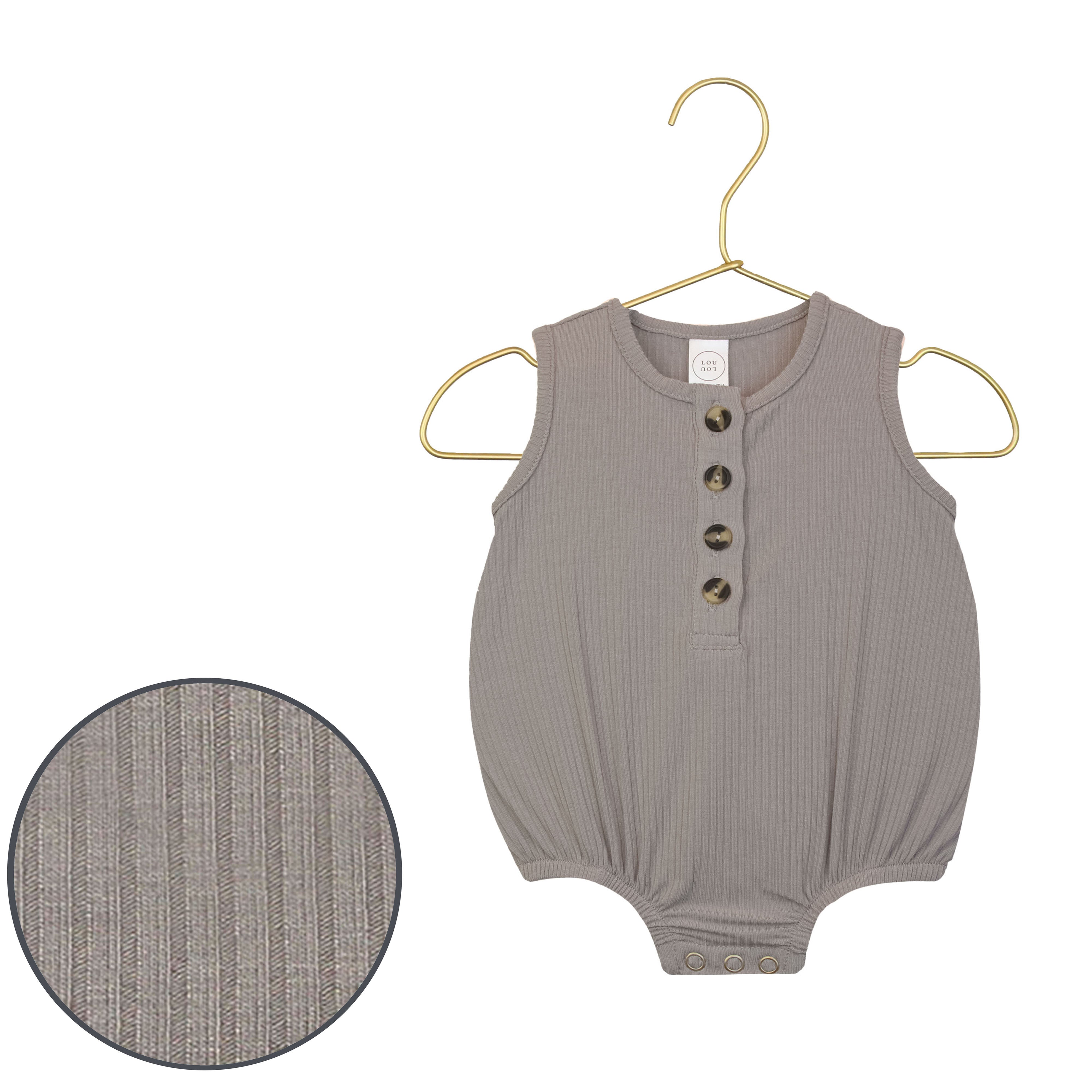 Beau Ribbed Bubble Romper