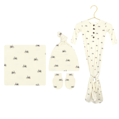 Freddy Newborn Hat Bundle (Gown)