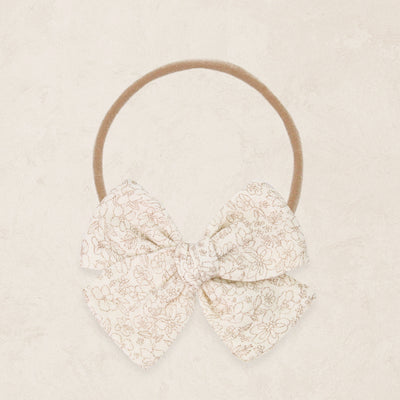 Adventure Bow - Tan Bloom Headband