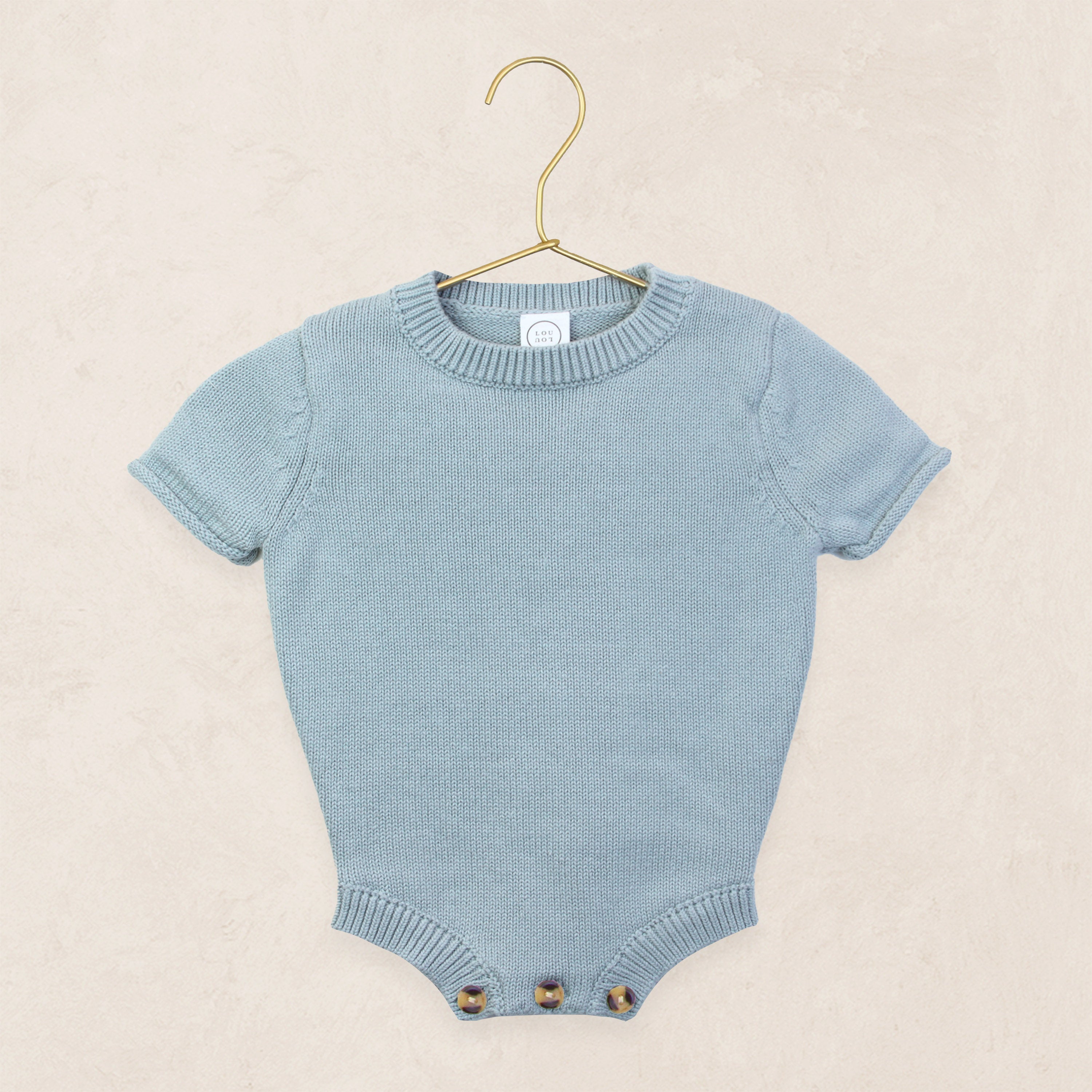 Knit Onesie - Steele