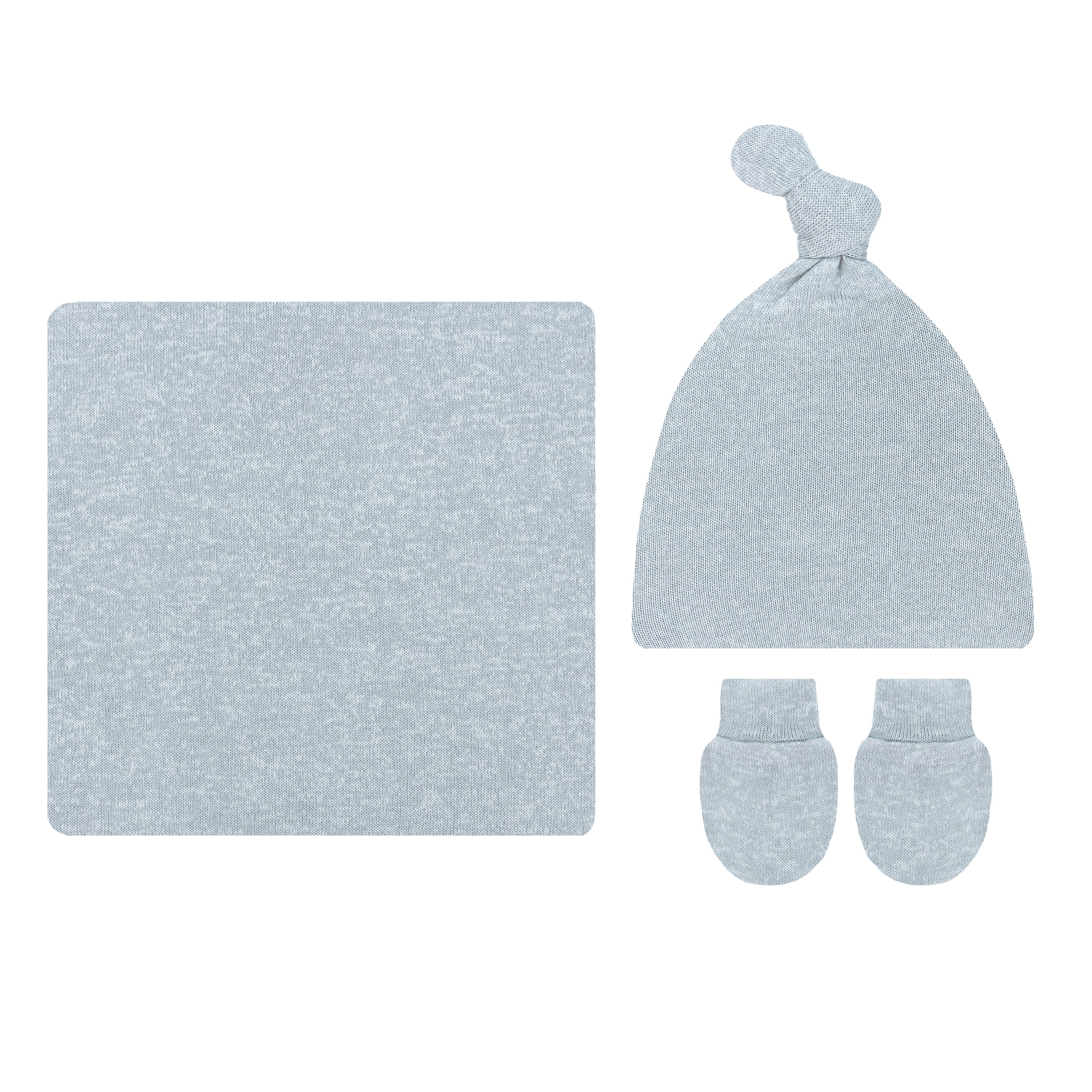 Miller Plush Knit Newborn Hat Bundle