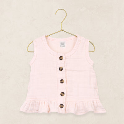 Ruffle Tank - Blush