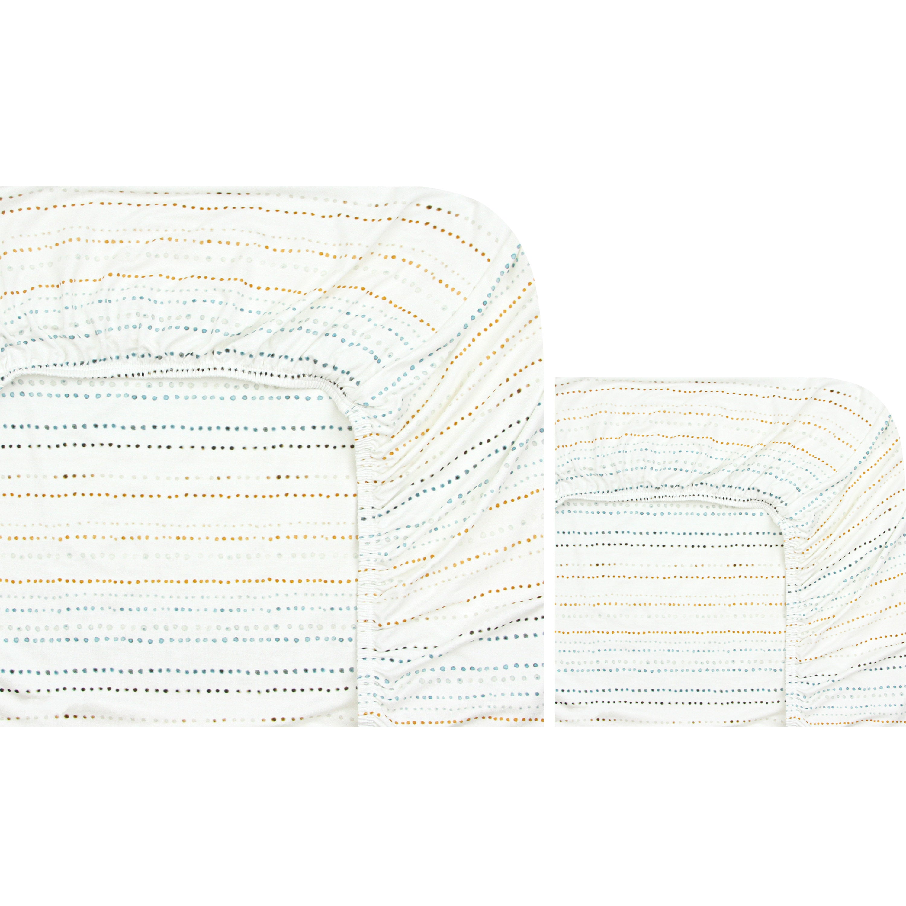 Conrad Crib Sheet + Changing Pad Cover Pack