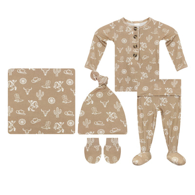 Wyatt Newborn Hat Bundle (Top + Bottom)