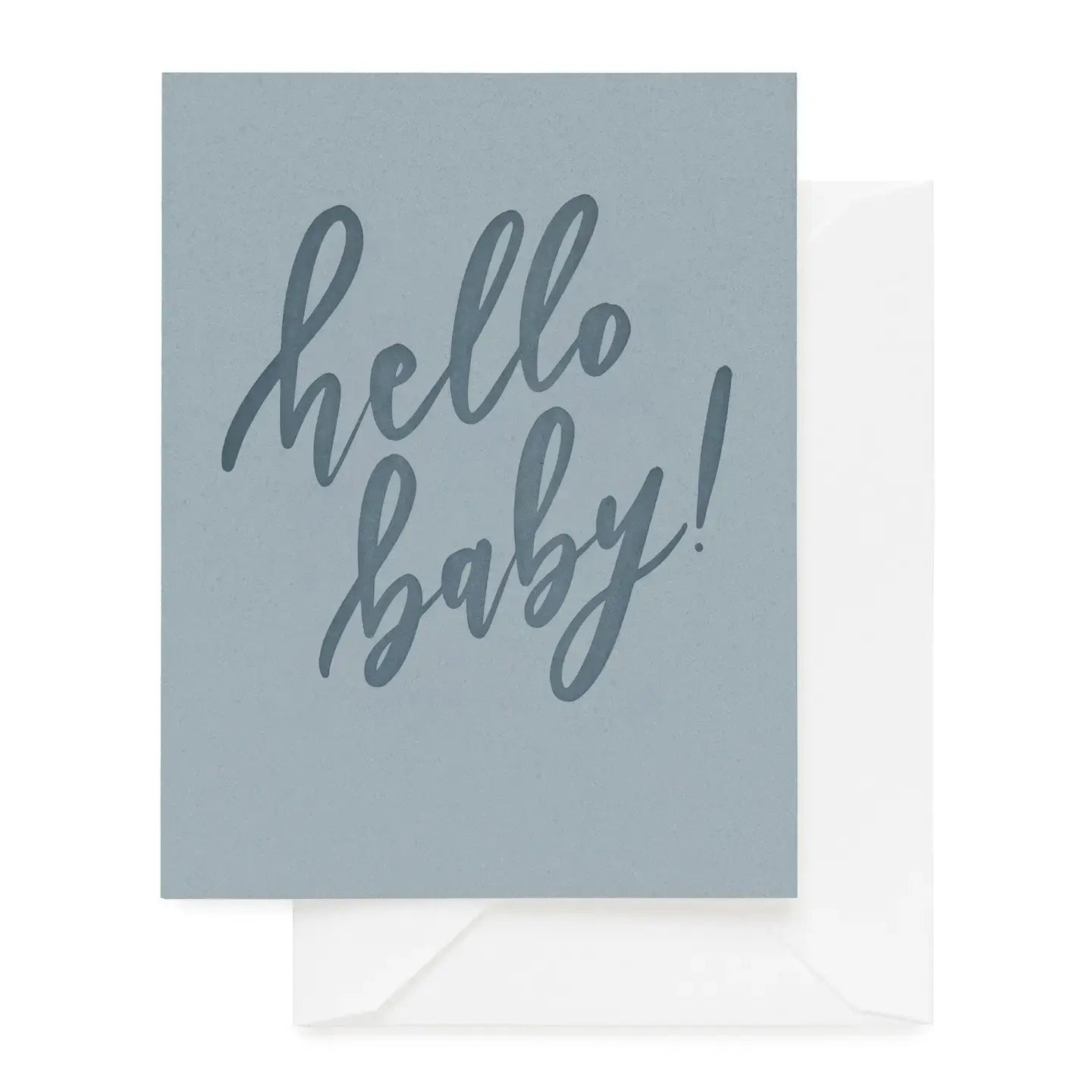 Blue Hello Baby