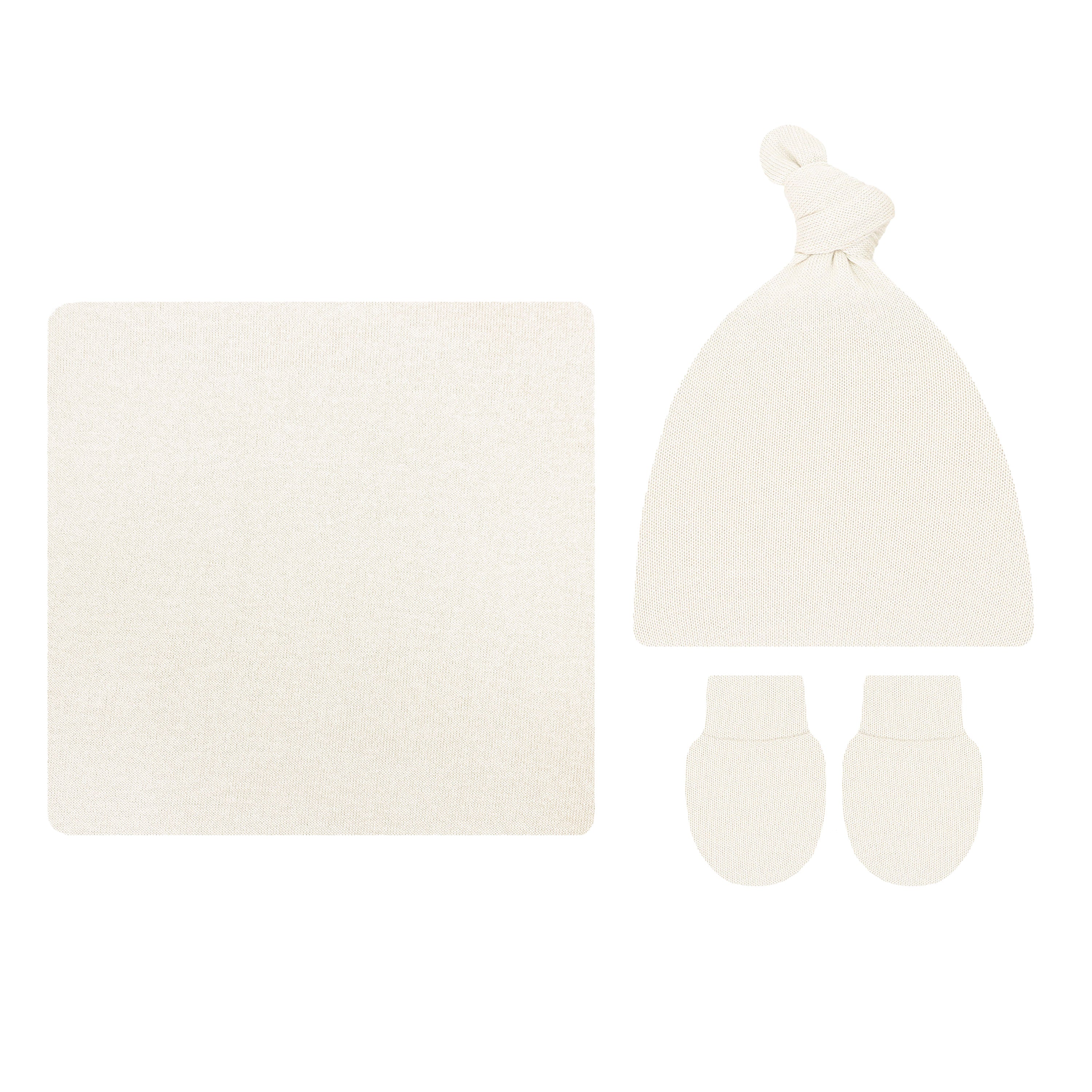 Dakota Plush Knit Newborn Hat Bundle