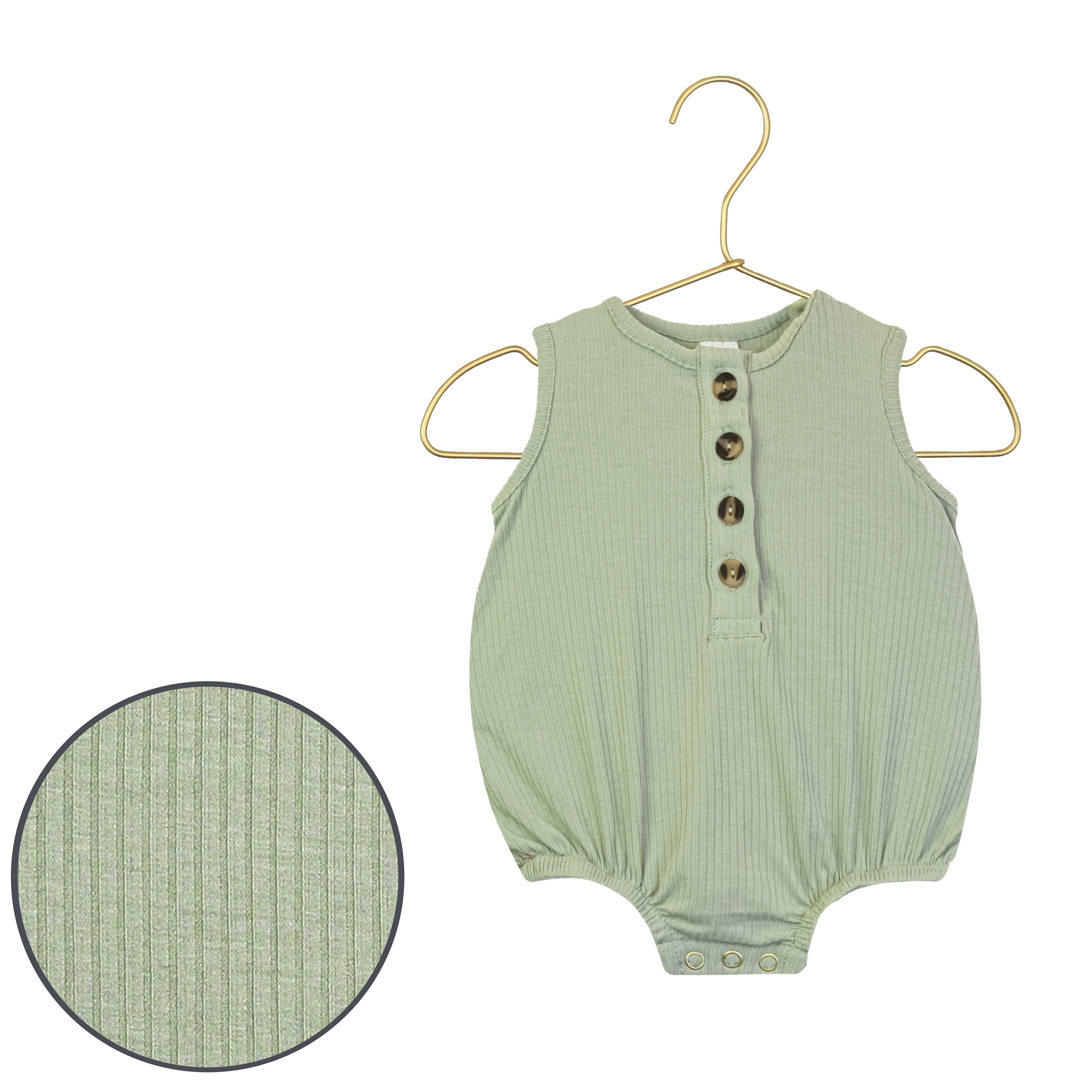 Ellis Ribbed Bubble Romper