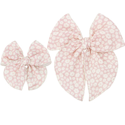 Cloud Muslin™ Heirloom Bow - Flora Clip