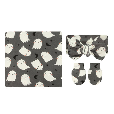 Happy Ghost Newborn Headband Bundle