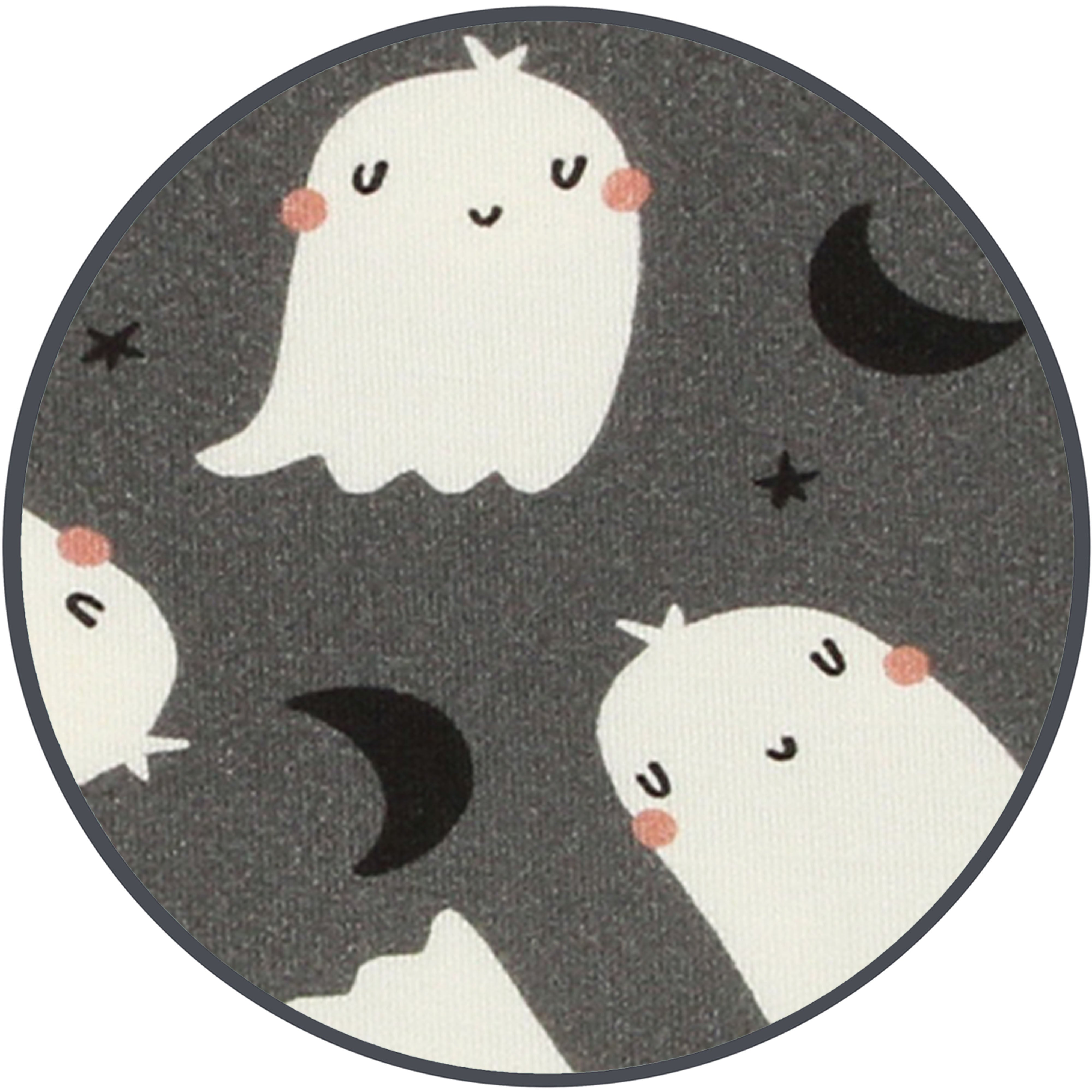 Happy Ghost No Scratch Mittens