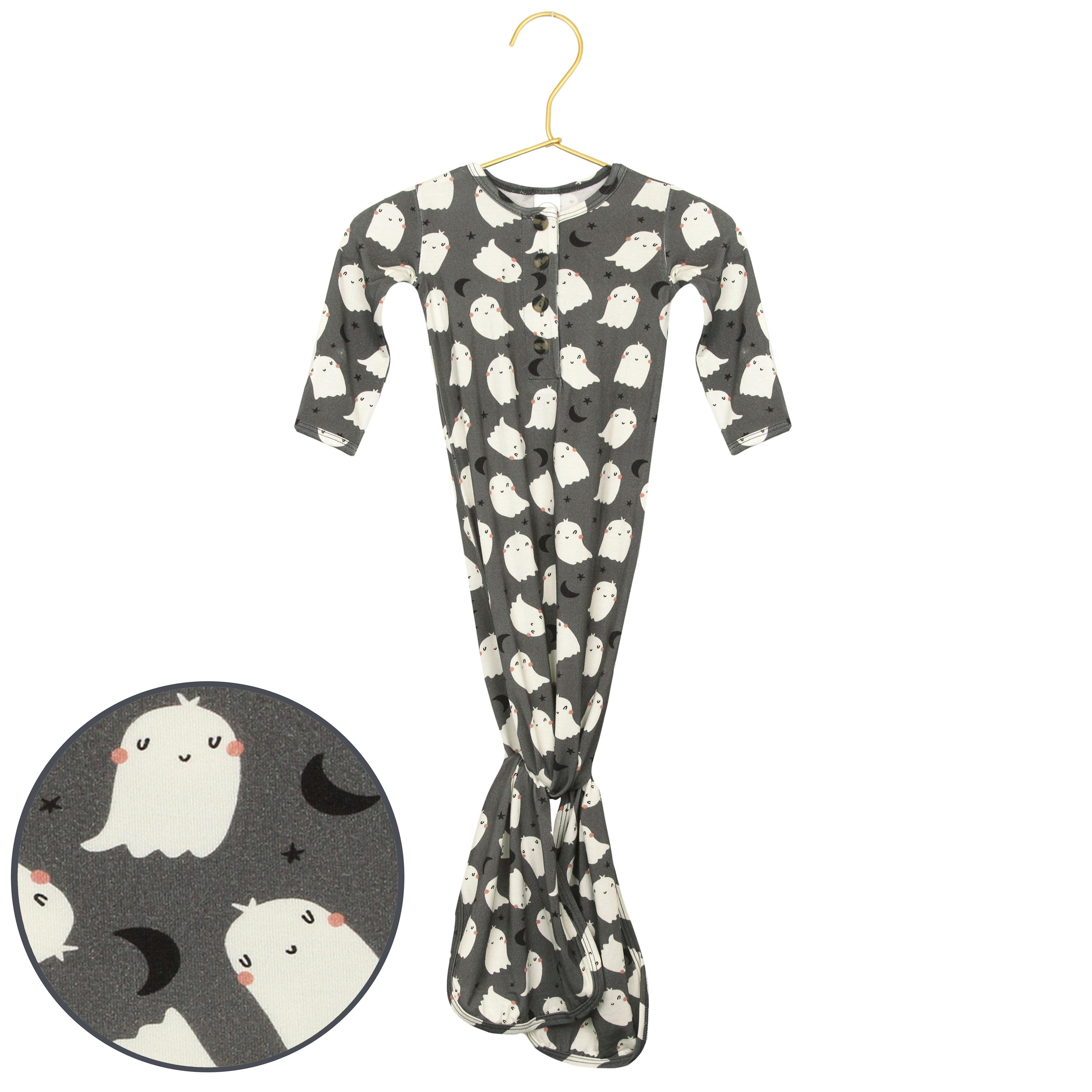 Happy Ghost Knotted Gown