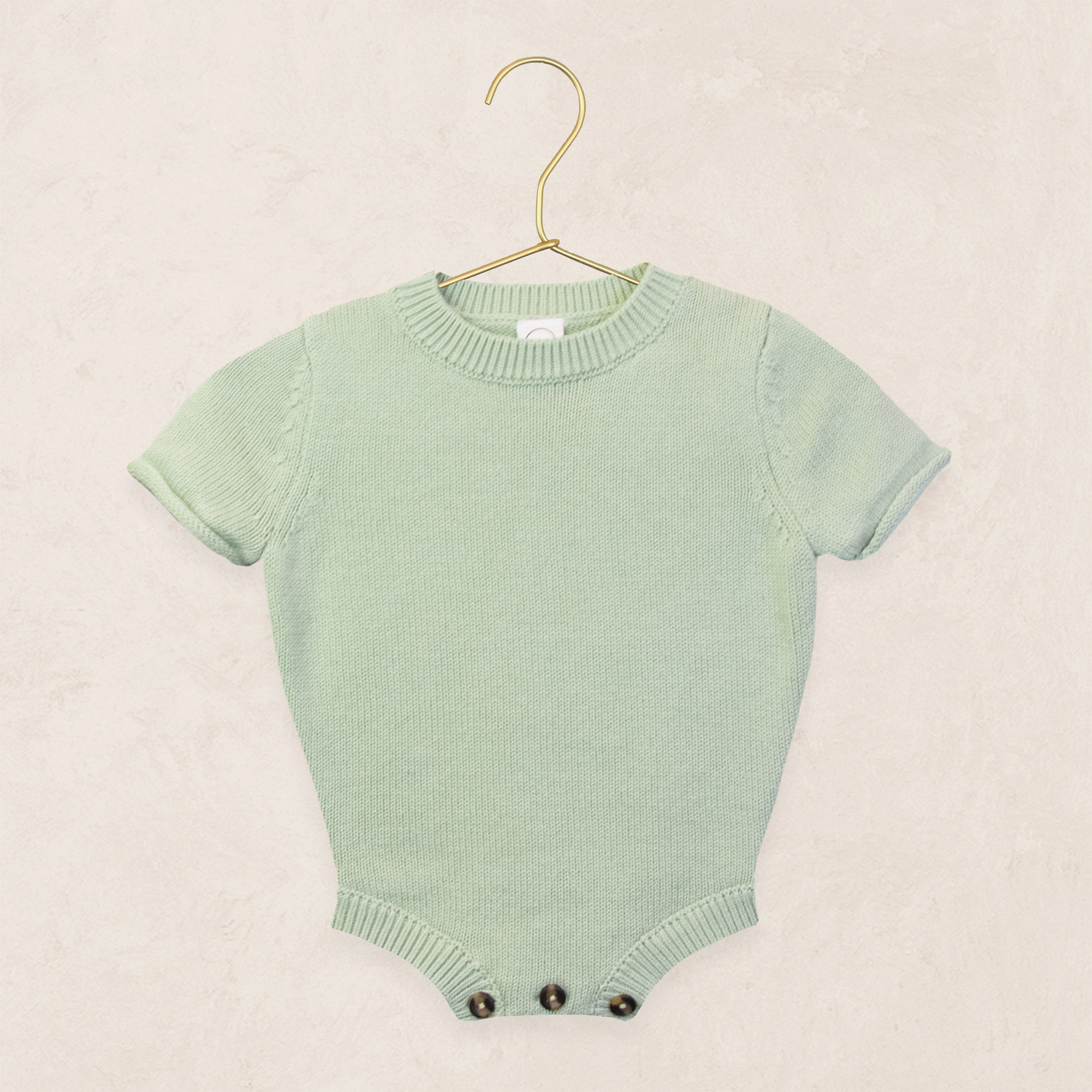 Knit Onesie - Sage