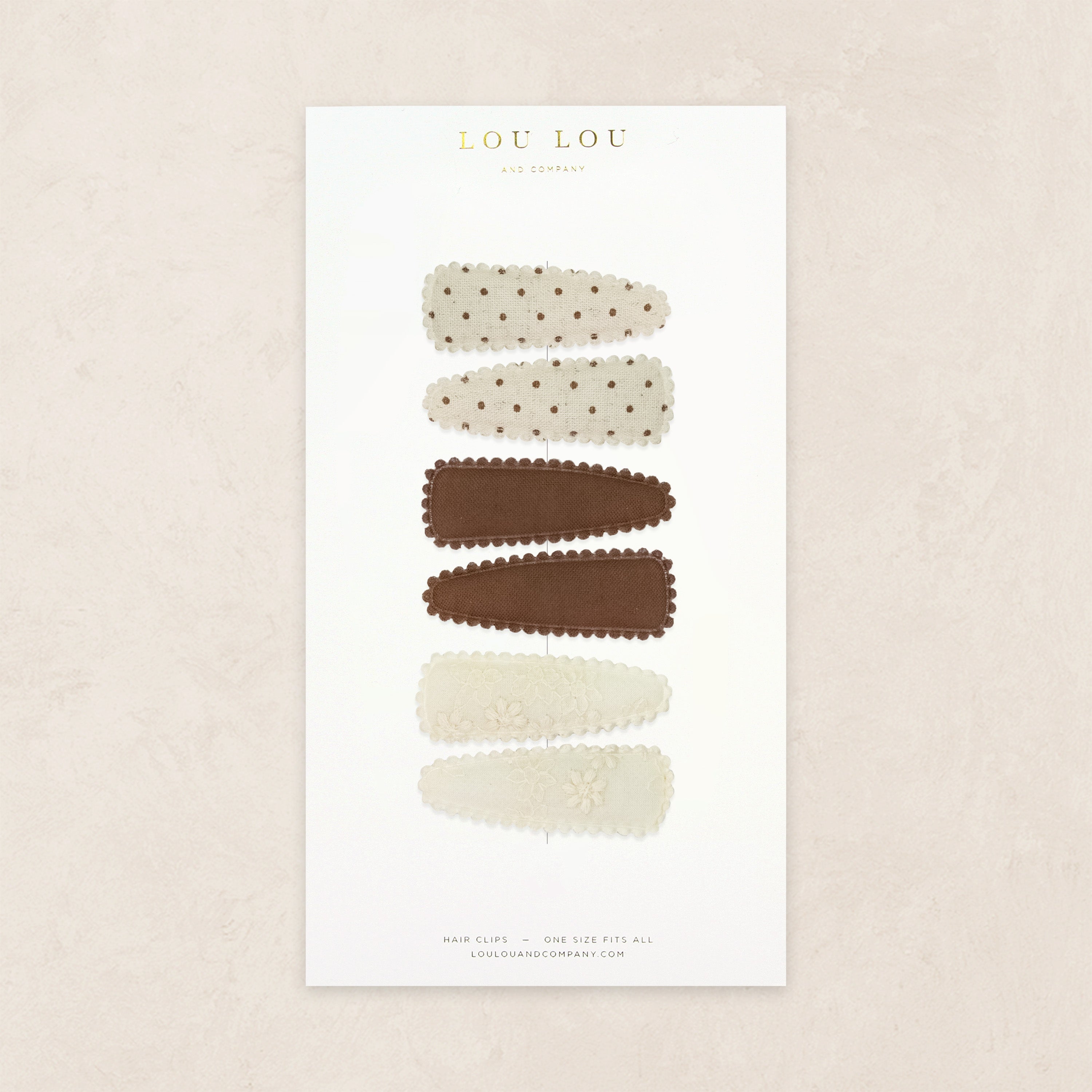 Scallop Snap Pack - Ivory Lace