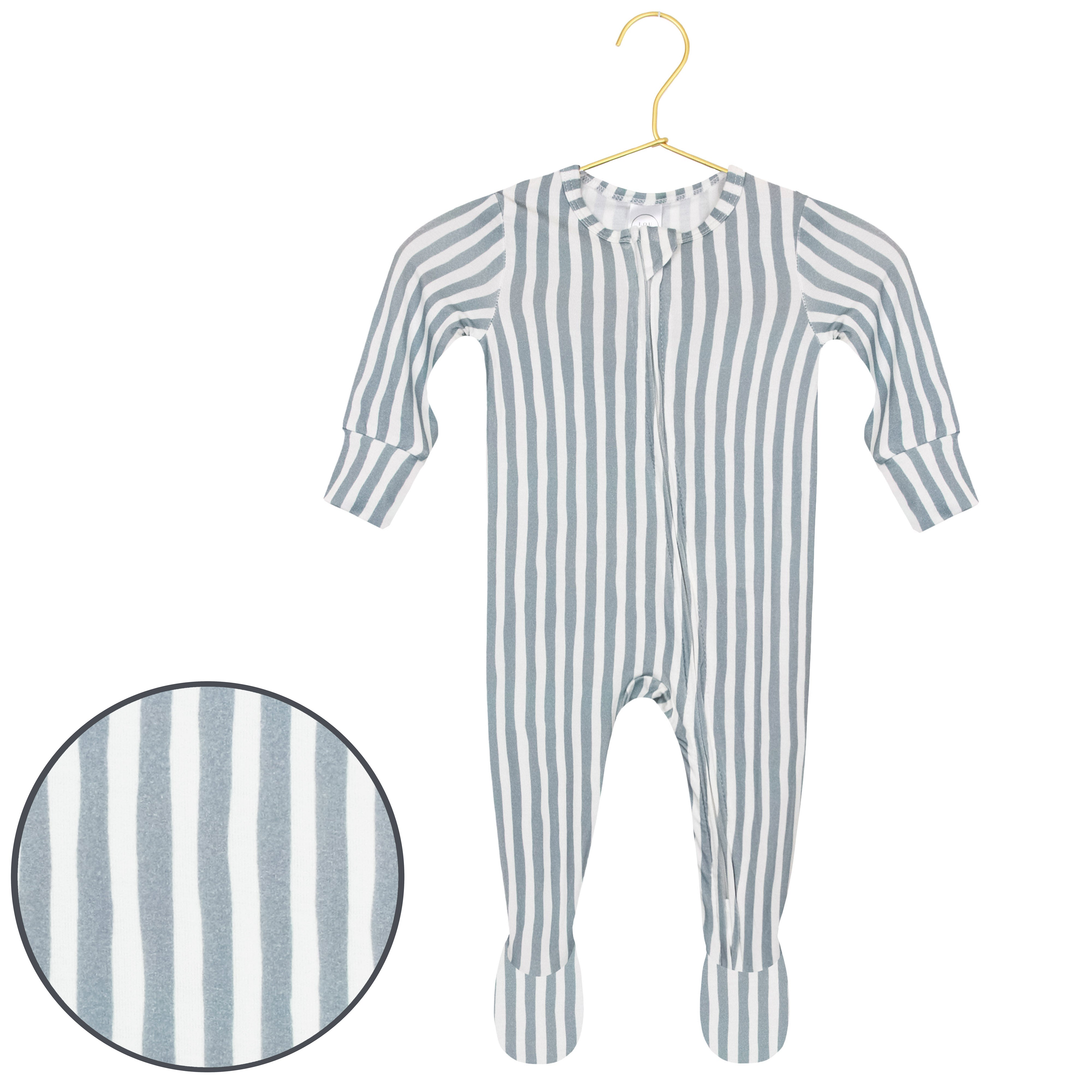 Tatum Zipper Footies