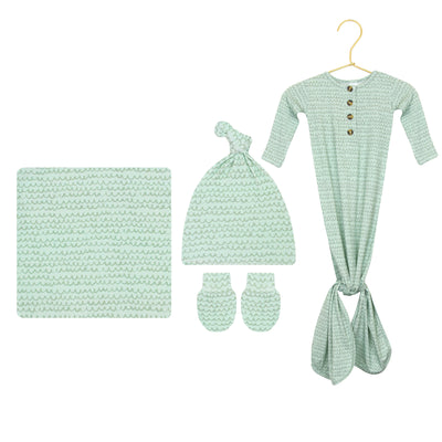 Luca Newborn Hat Bundle (Gown)