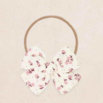 Adventure Bow - Dusty Rose Daisy Headband