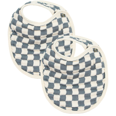 Cloud Muslin™ Bib 2 Pack - Miles/Cream