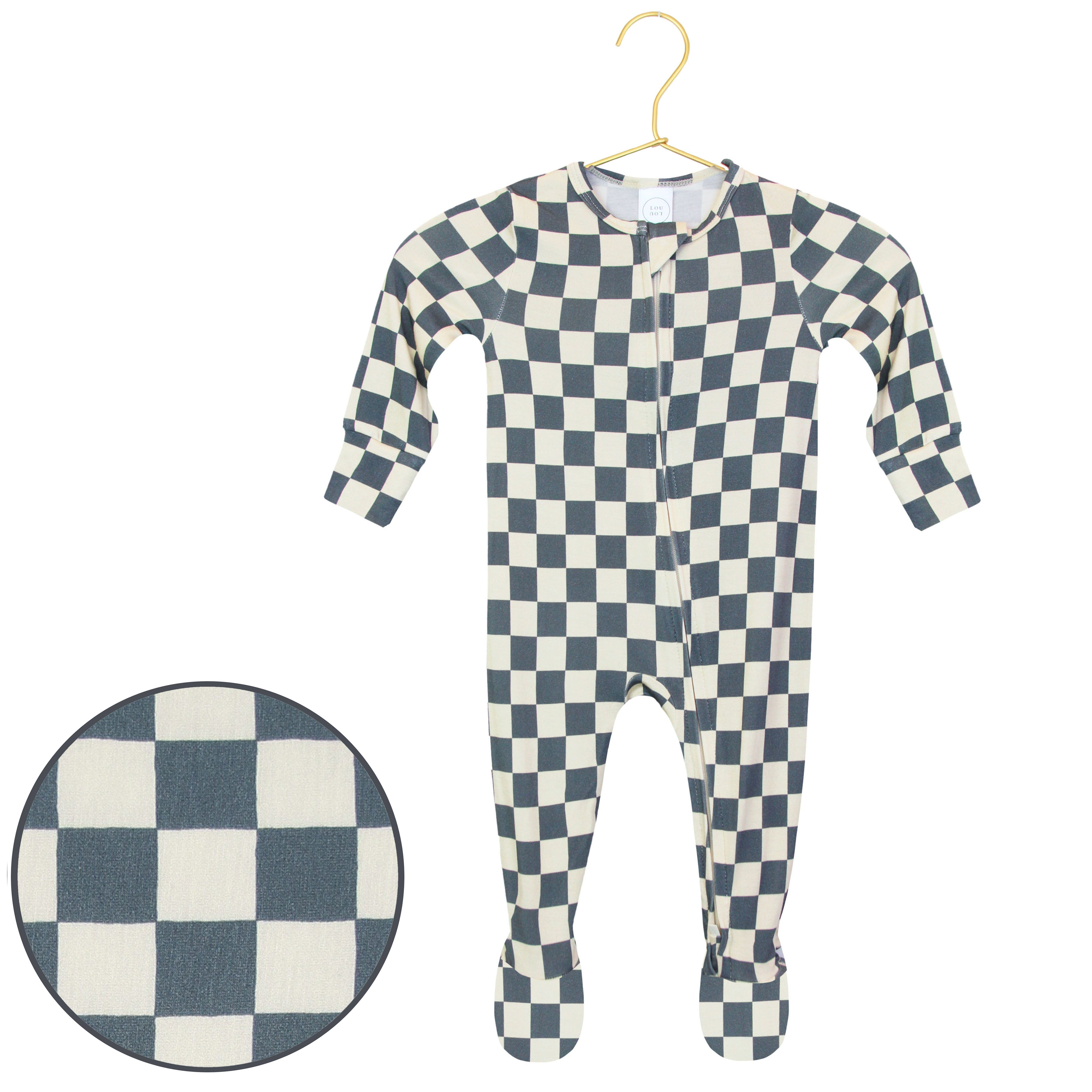 miles zipper footies product image