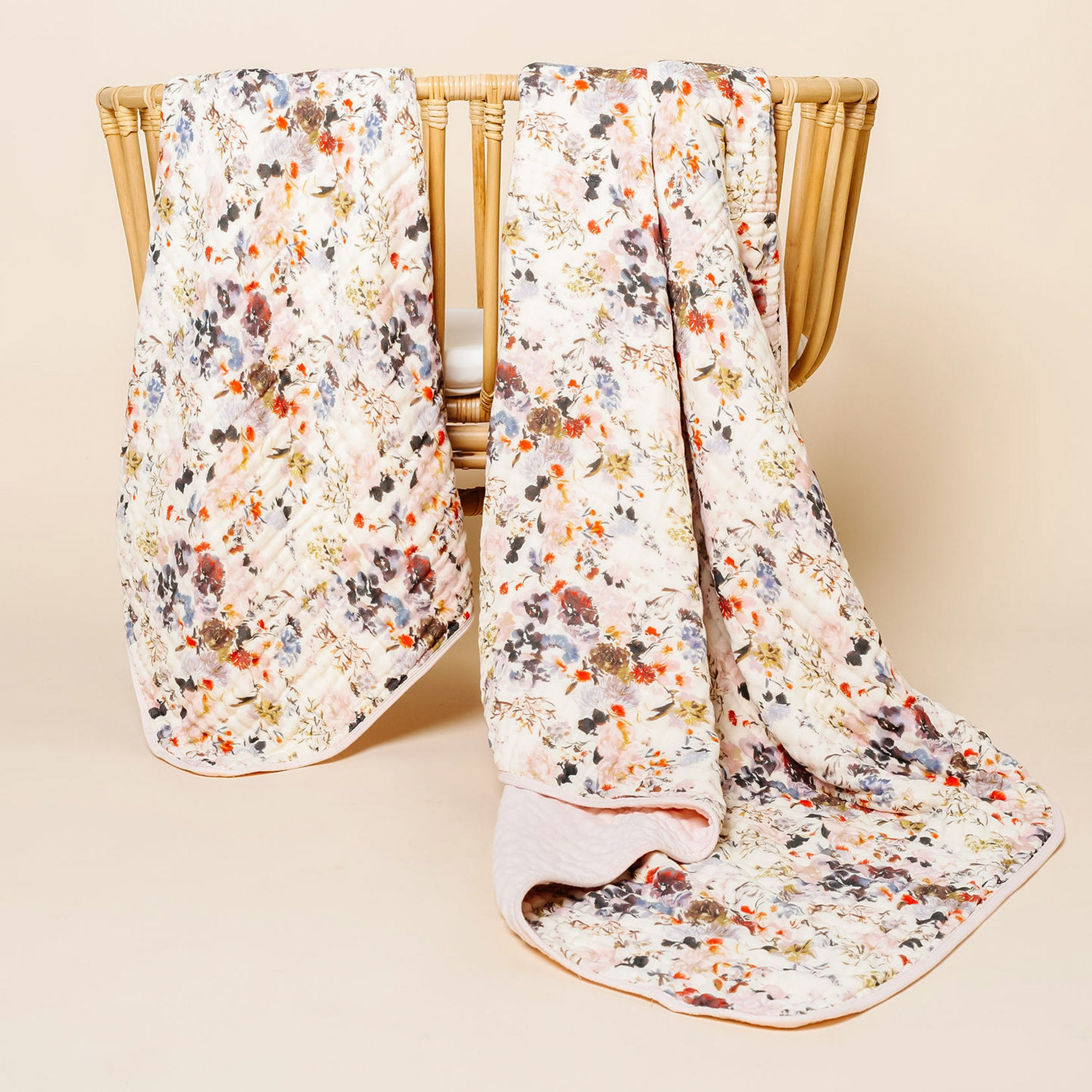 Cloud Muslin™ Quilt - Nellie/Blush