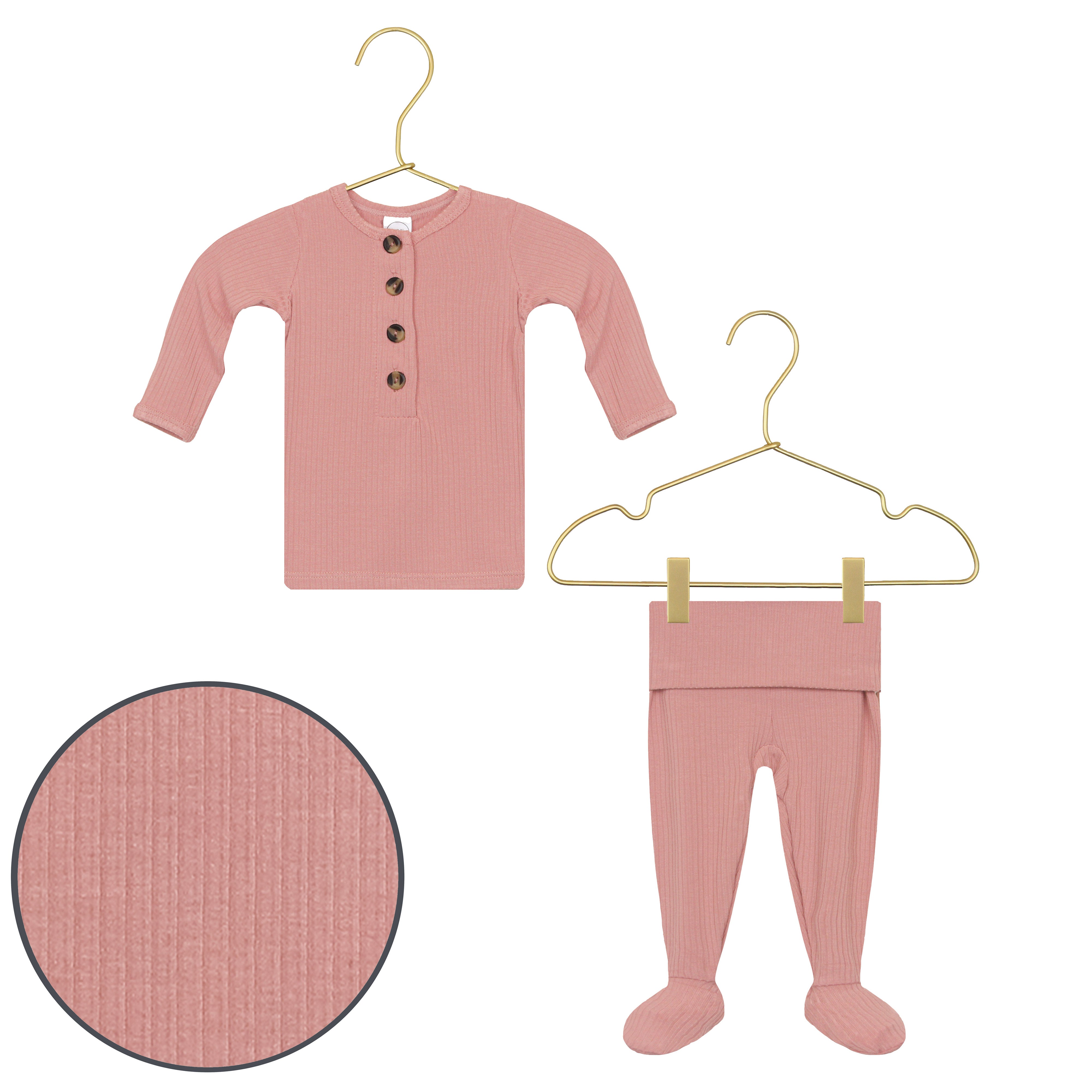 Jane Ribbed Top + Bottoms